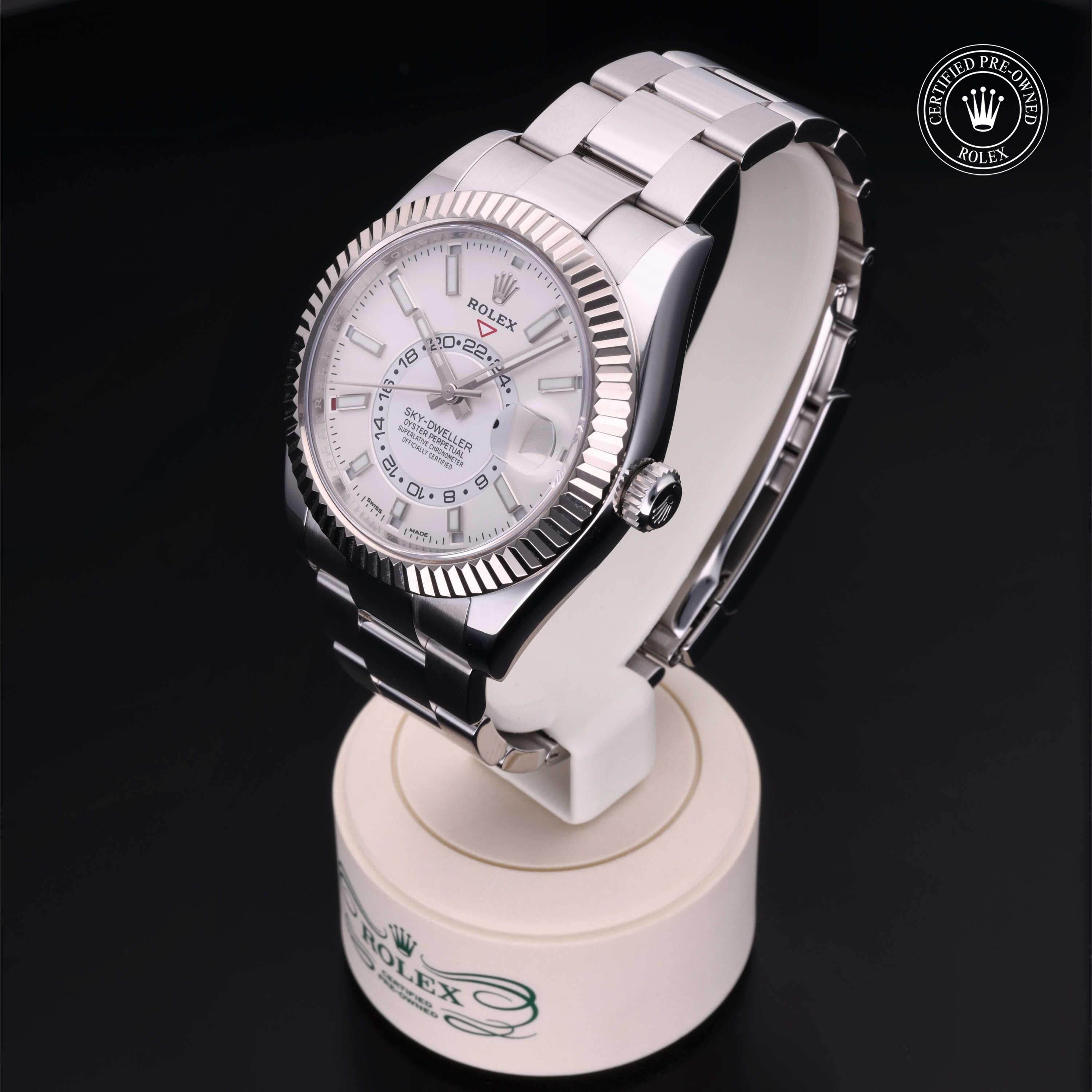 Rolex Certified Pre-Owned Sky-Dweller 42mm 326934 304U48A1 - 360° view