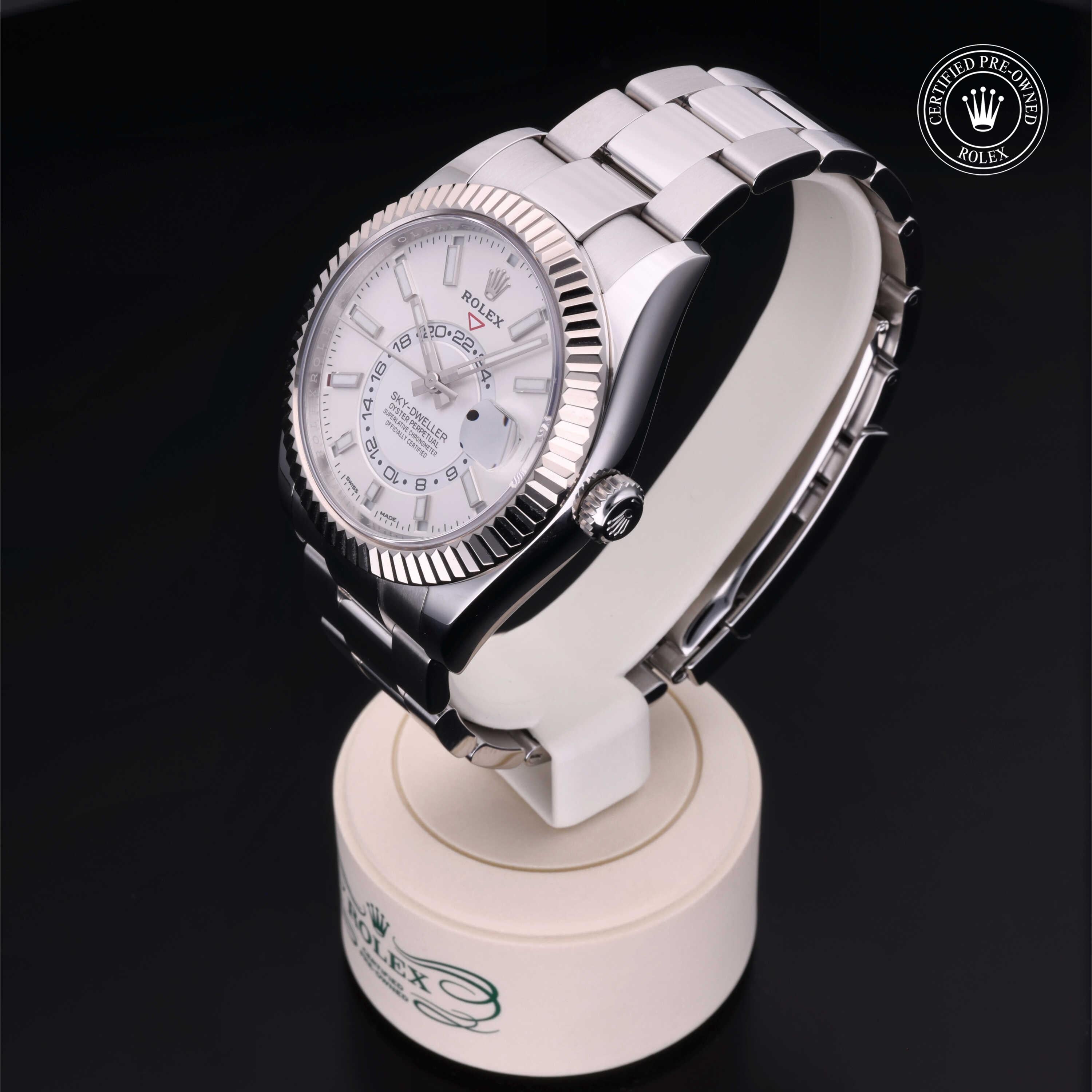 Rolex Certified Pre-Owned Sky-Dweller 42mm 326934 304U48A1 - 360° view
