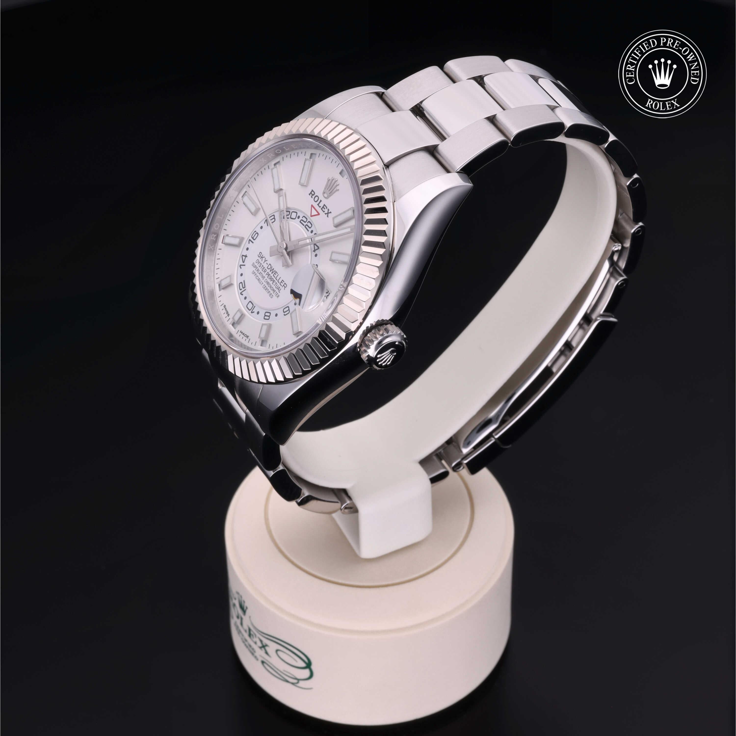 Rolex Certified Pre-Owned Sky-Dweller 42mm 326934 304U48A1 - 360° view