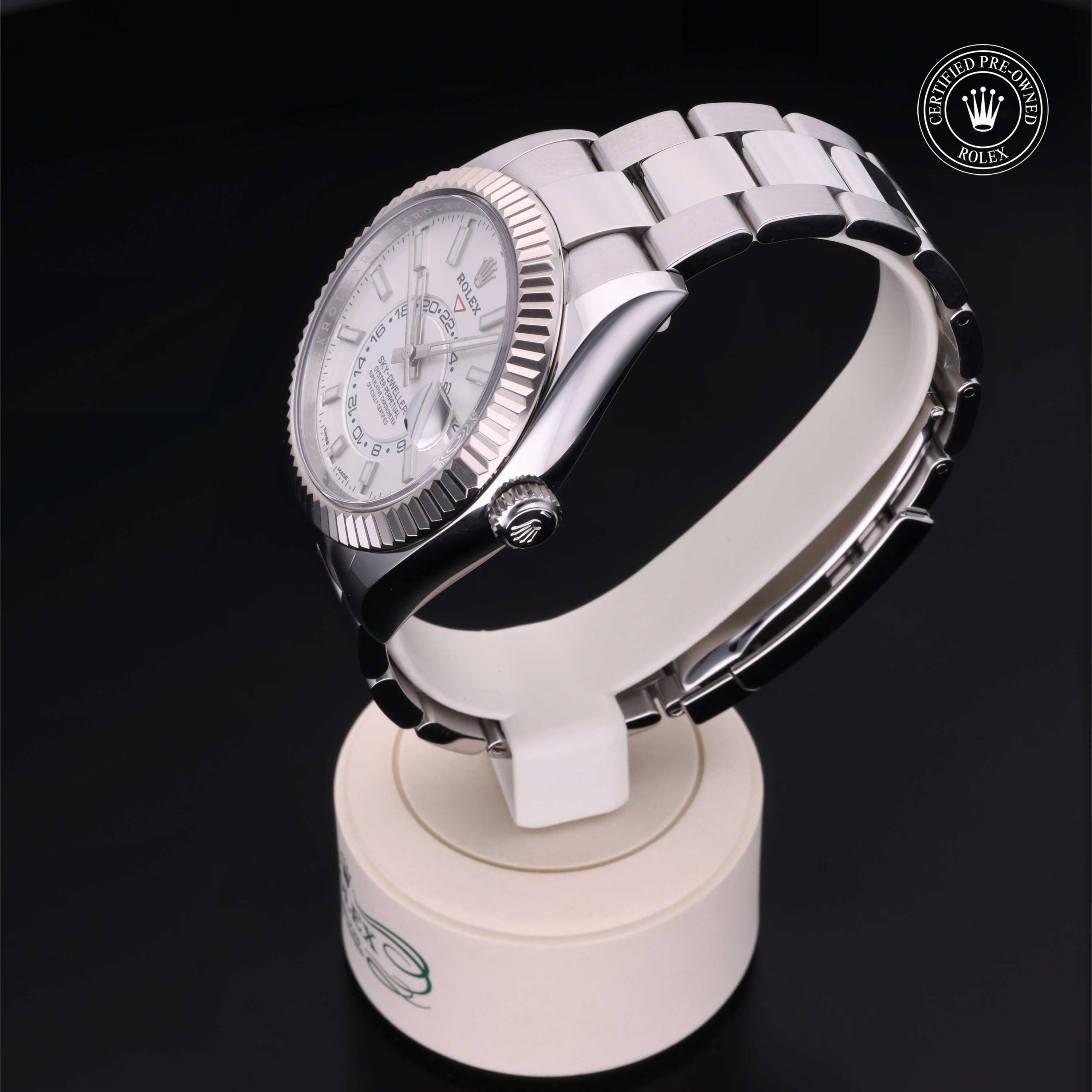 Rolex Certified Pre-Owned Sky-Dweller 42mm 326934 304U48A1 - 360° view
