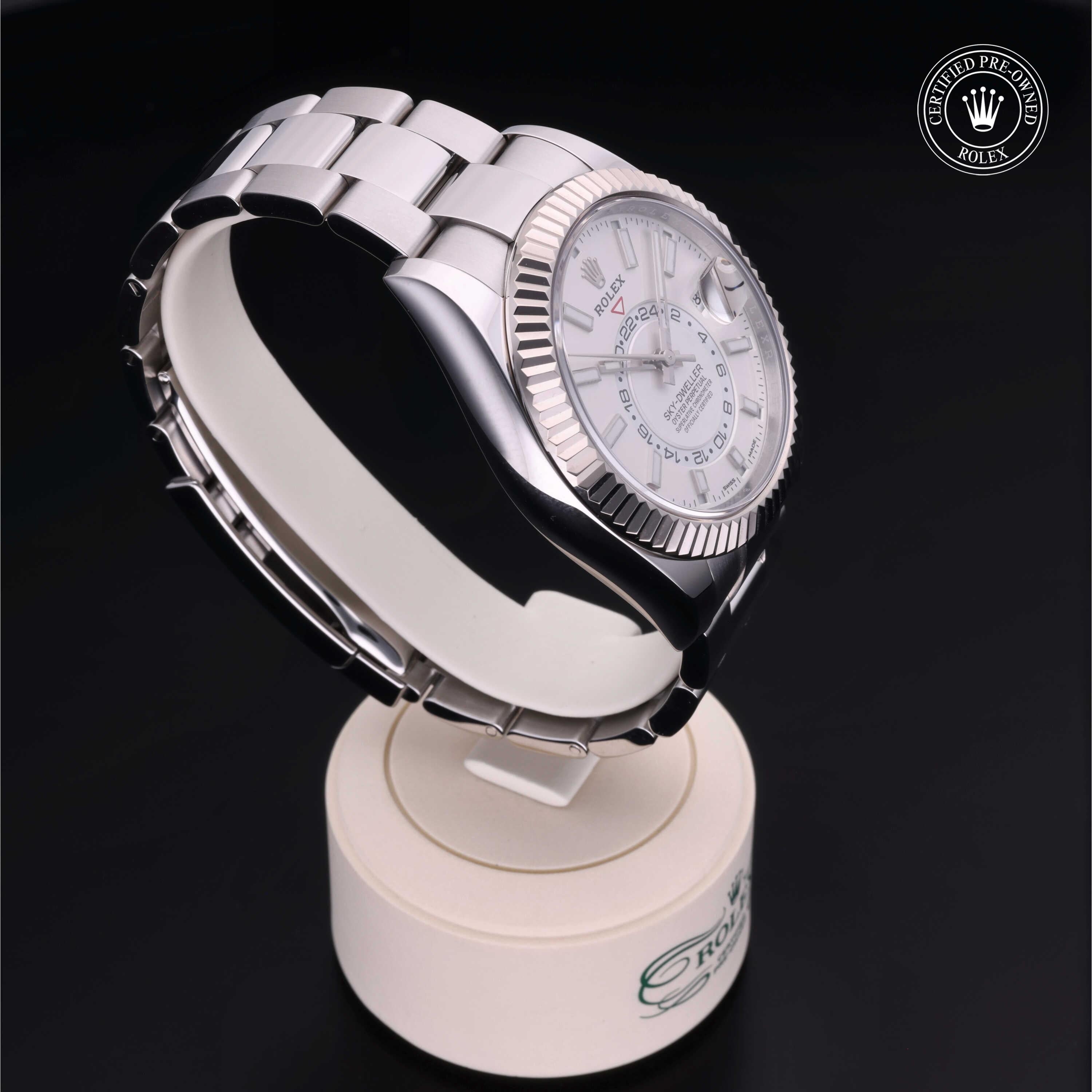 Rolex Certified Pre-Owned Sky-Dweller 42mm 326934 304U48A1 - 360° view