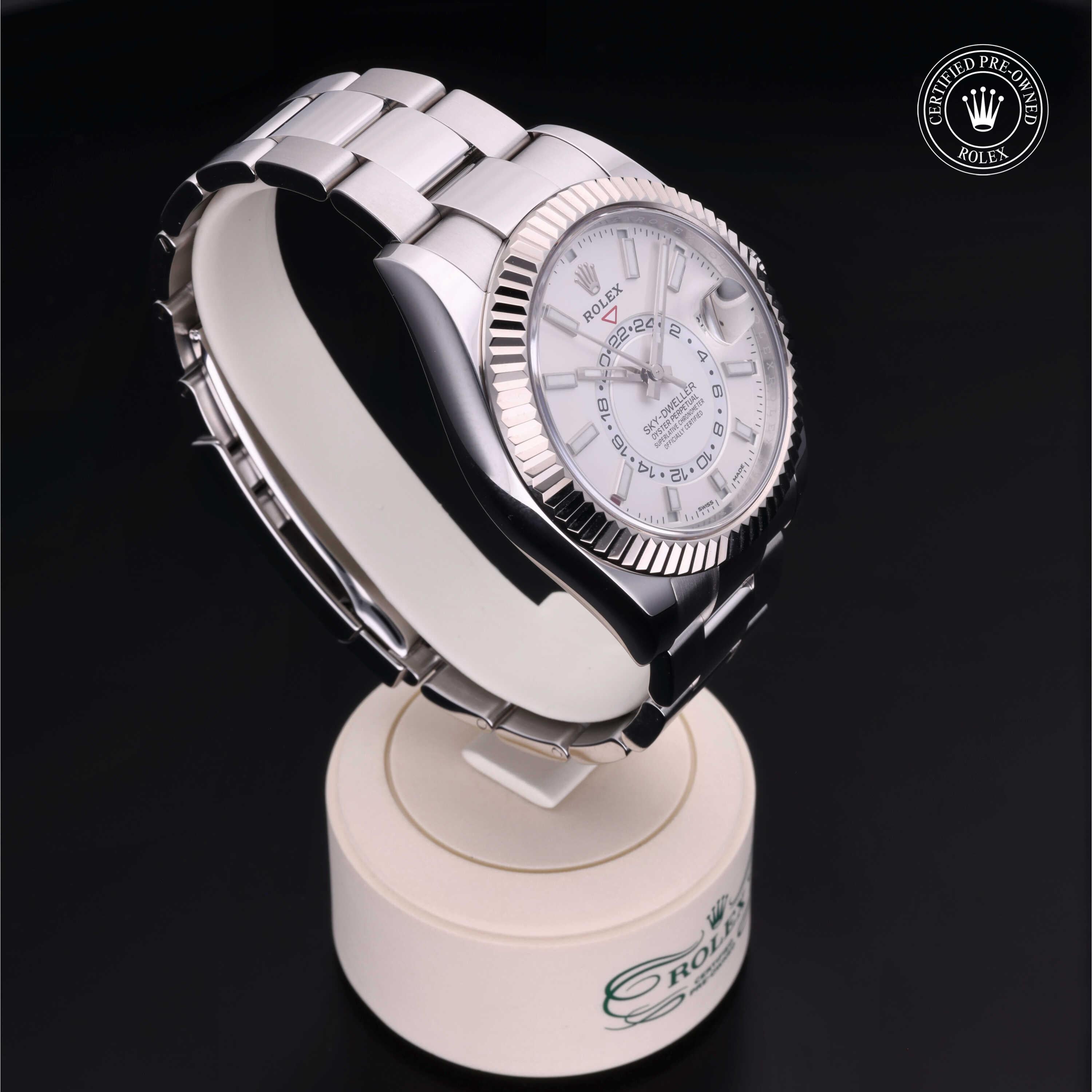 Rolex Certified Pre-Owned Sky-Dweller 42mm 326934 304U48A1 - 360° view