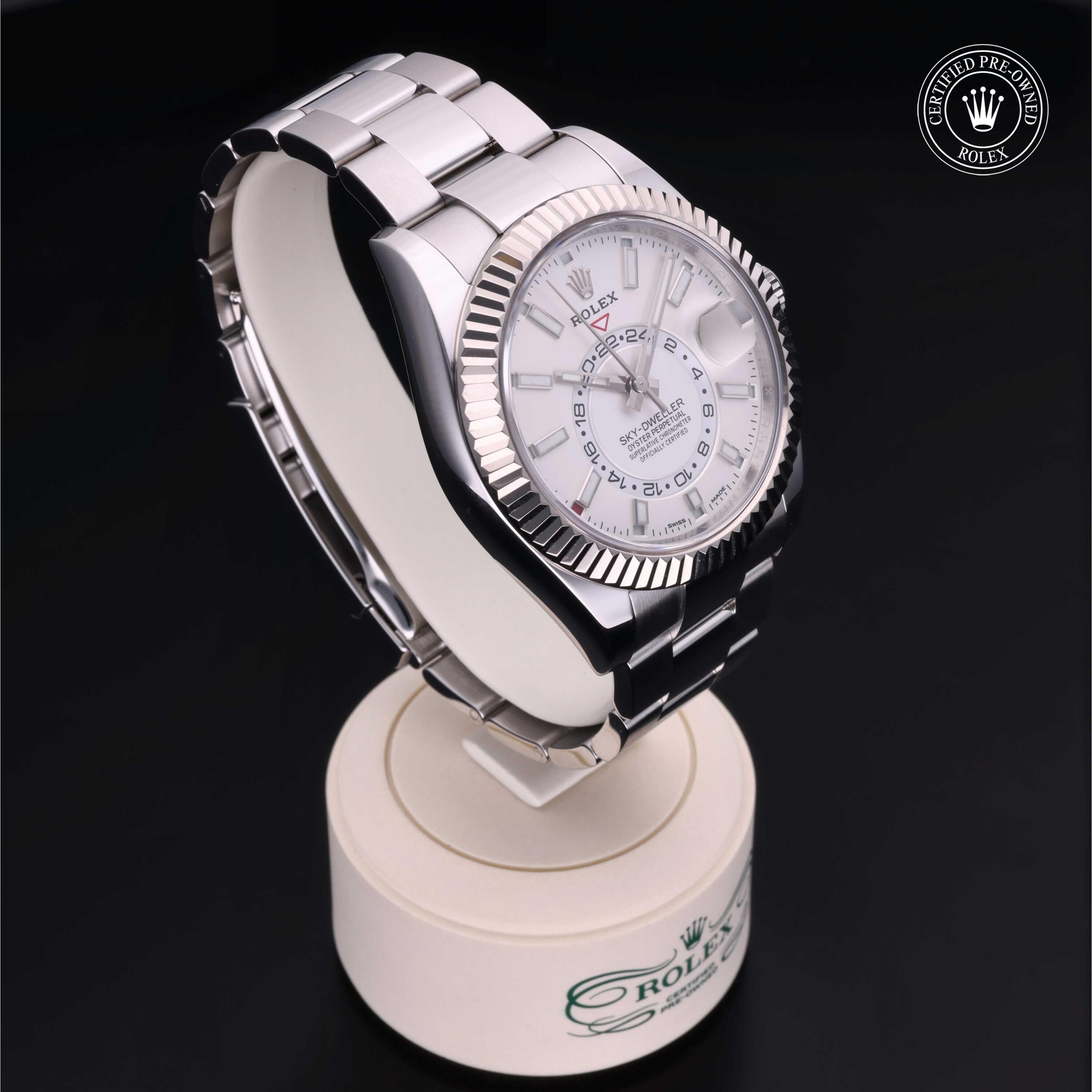 Rolex Certified Pre-Owned Sky-Dweller 42mm 326934 304U48A1 - 360° view