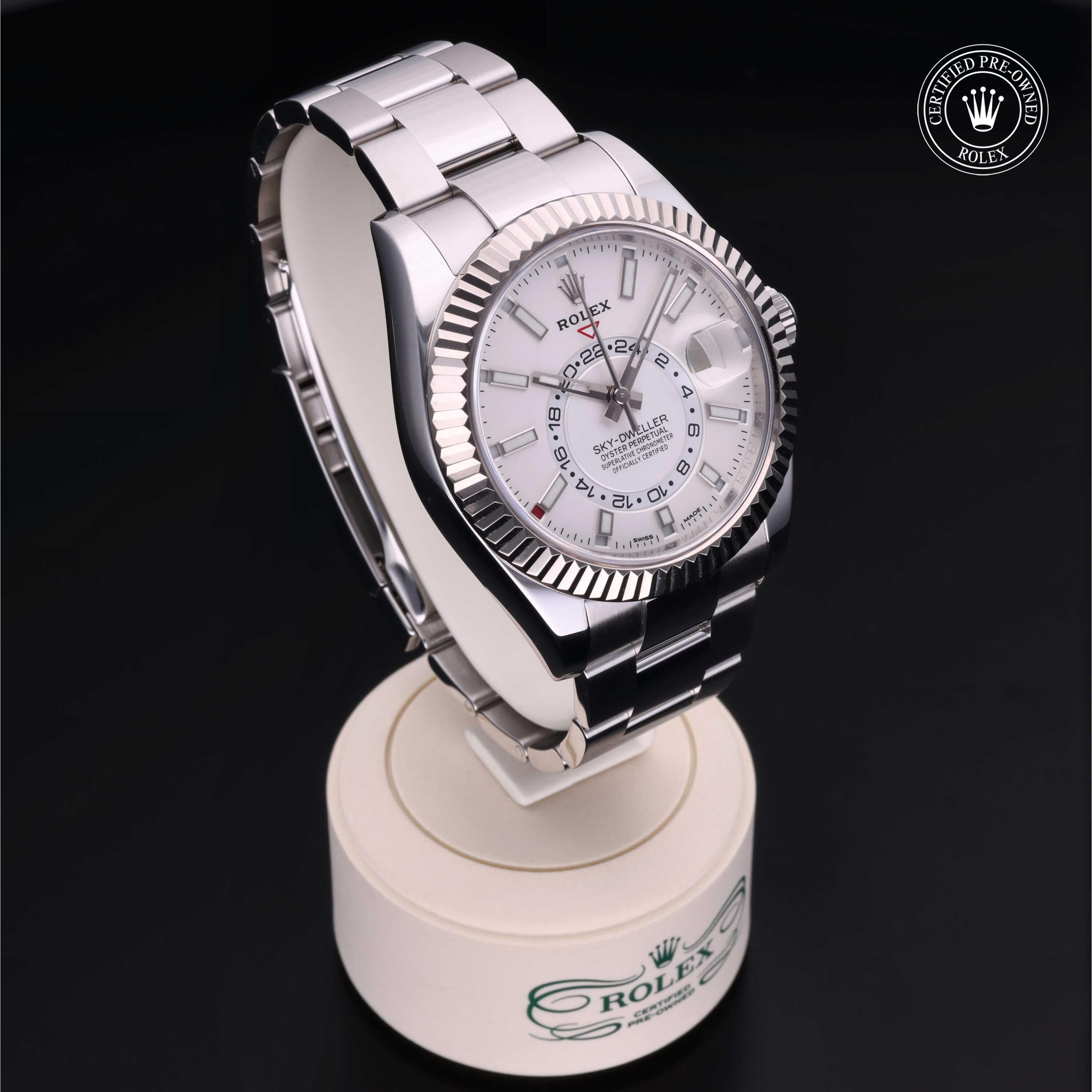 Rolex Certified Pre-Owned Sky-Dweller 42mm 326934 304U48A1 - 360° view