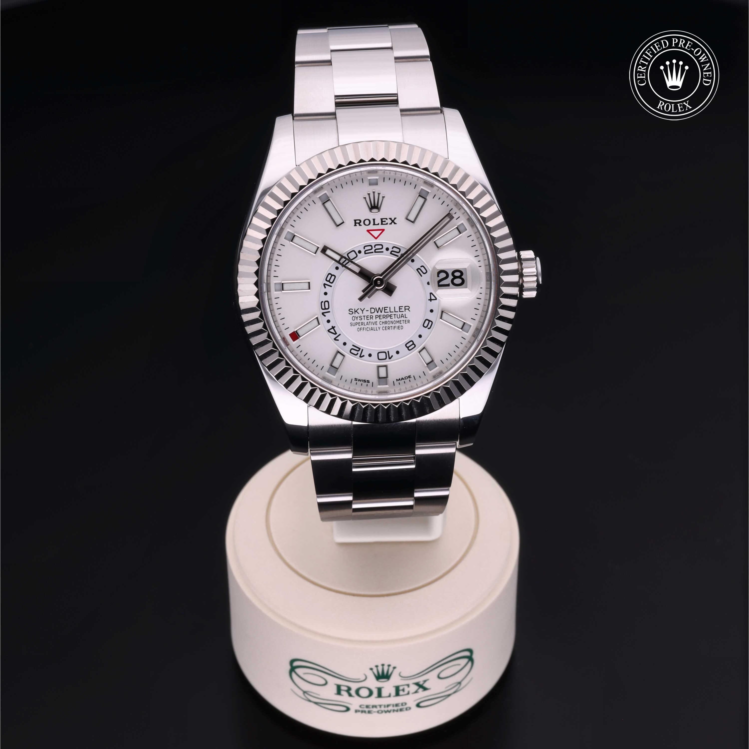 Rolex Certified Pre-Owned Sky-Dweller 42mm 326934 304U48A1 - 360° view