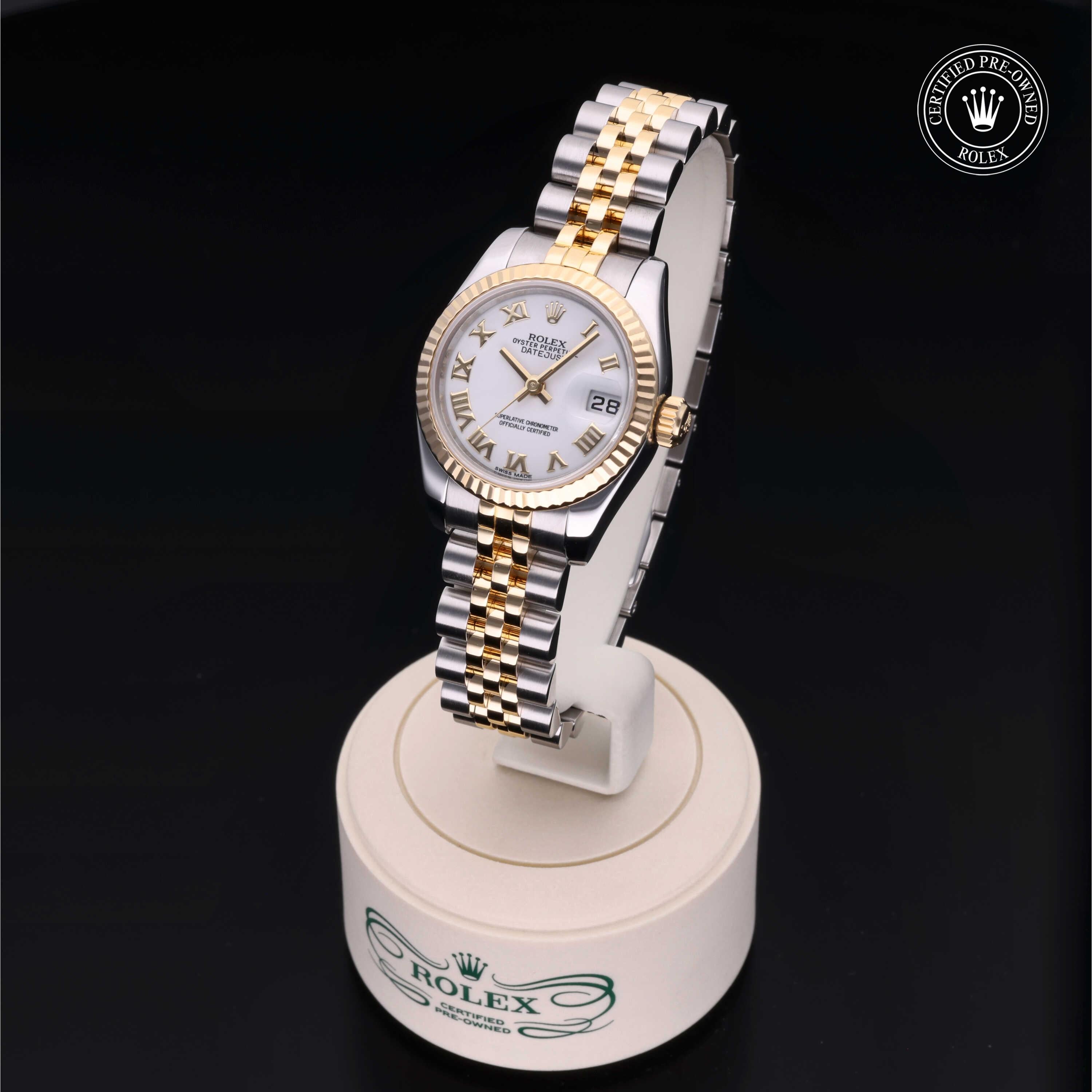 Rolex Certified Pre-Owned Lady-Datejust 26mm 179173 5E494153 - 360° view