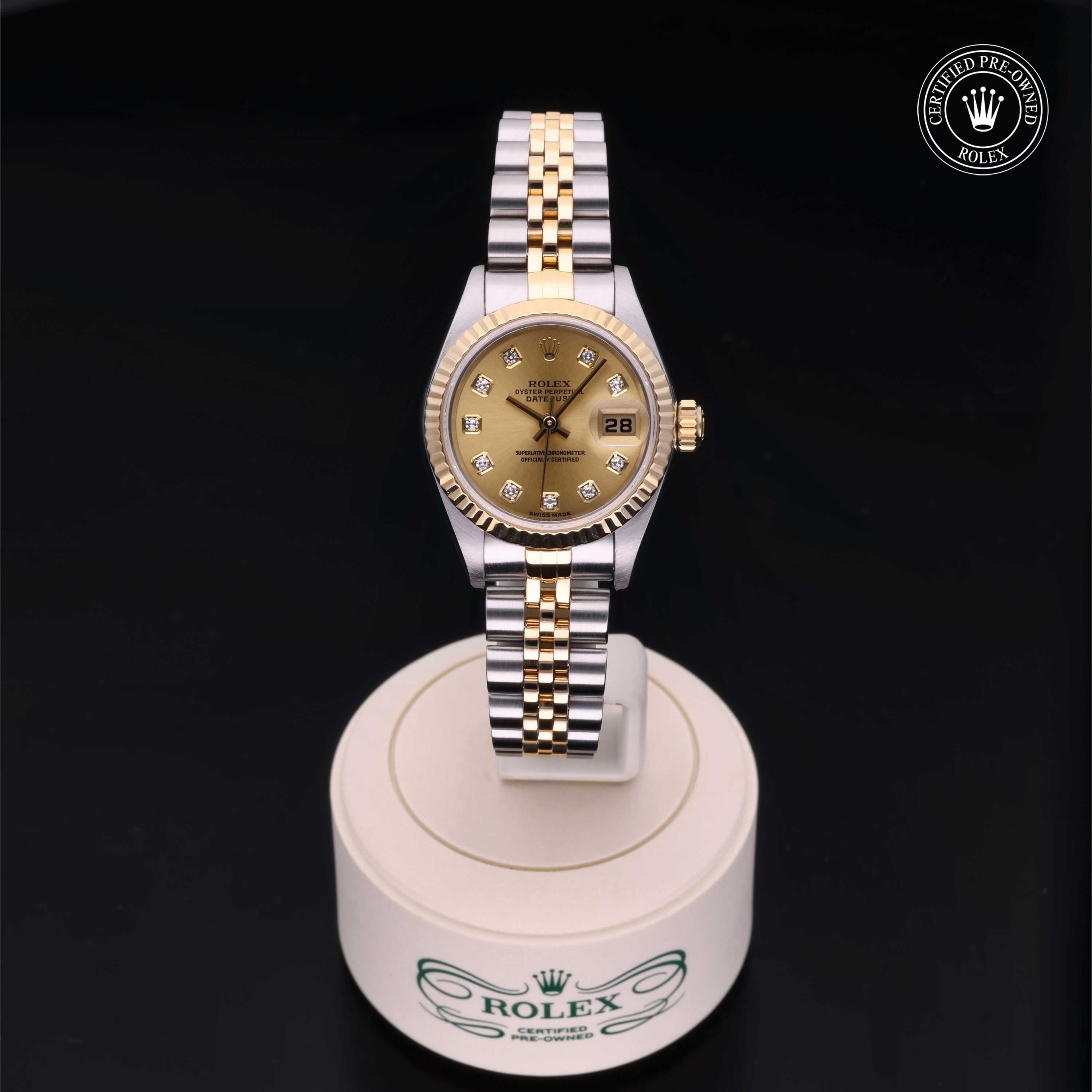 Rolex Certified Pre-Owned Lady-Datejust 26mm 79173 K947294 - 360° view