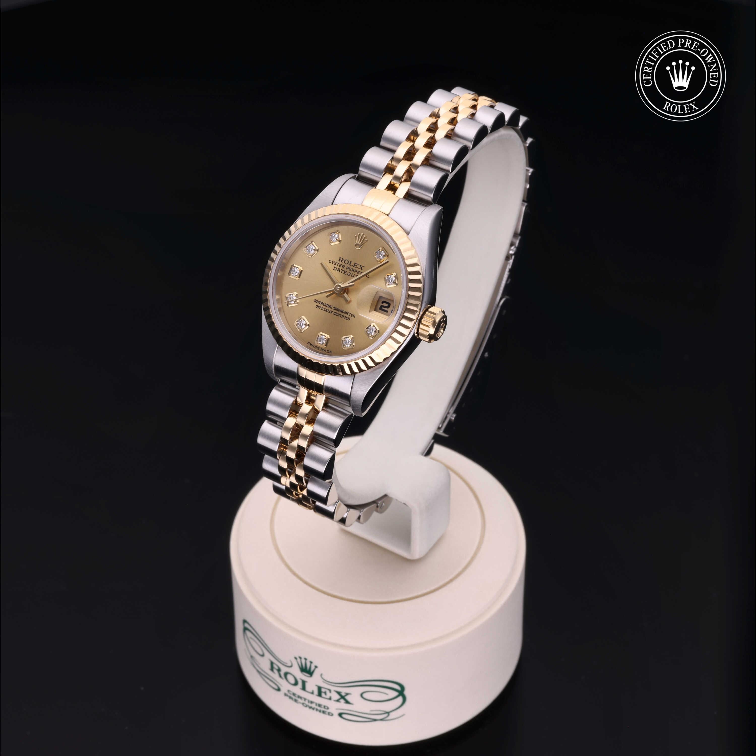 Rolex Certified Pre-Owned Lady-Datejust 26mm 79173 K947294 - 360° view