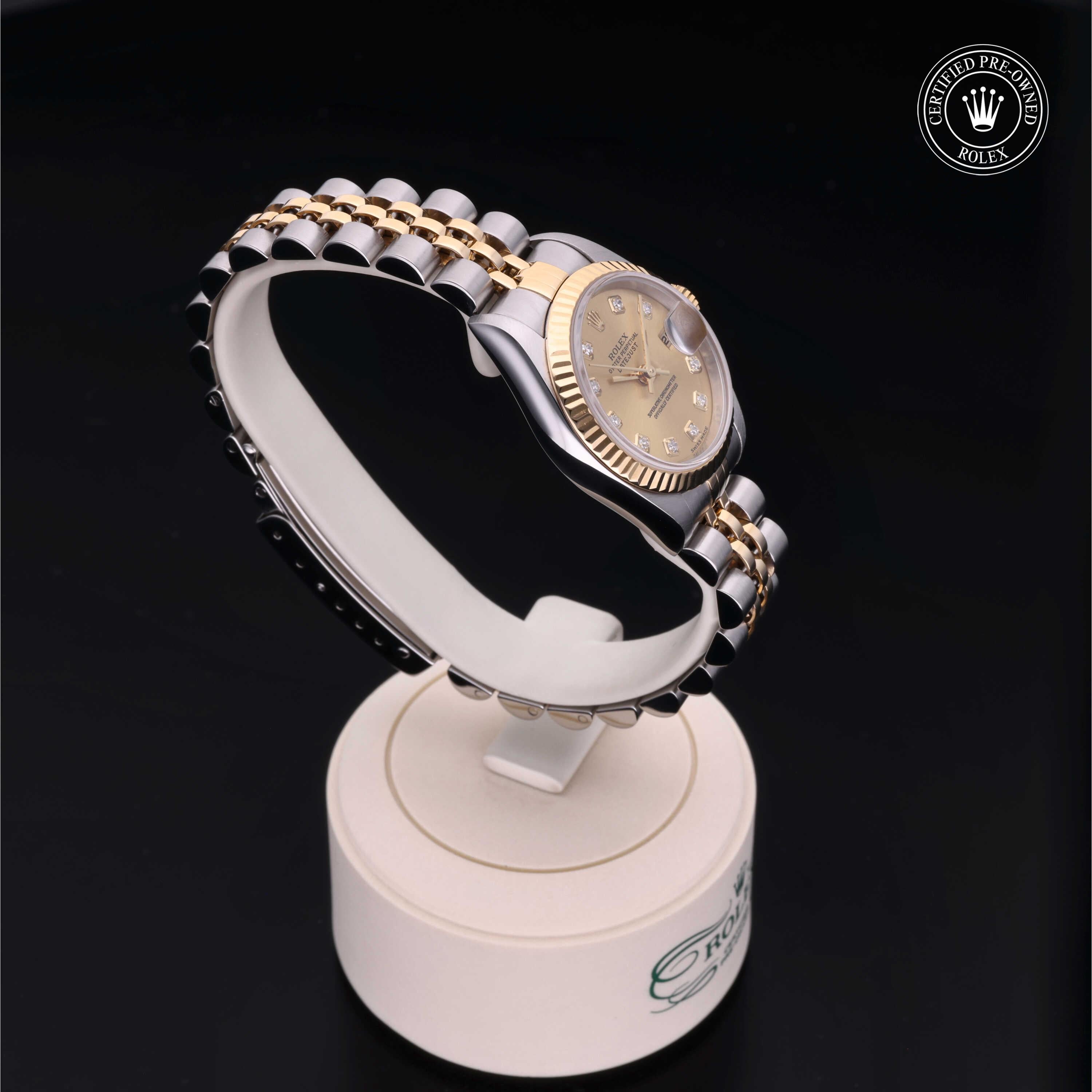 Rolex Certified Pre-Owned Lady-Datejust 26mm 79173 K947294 - 360° view