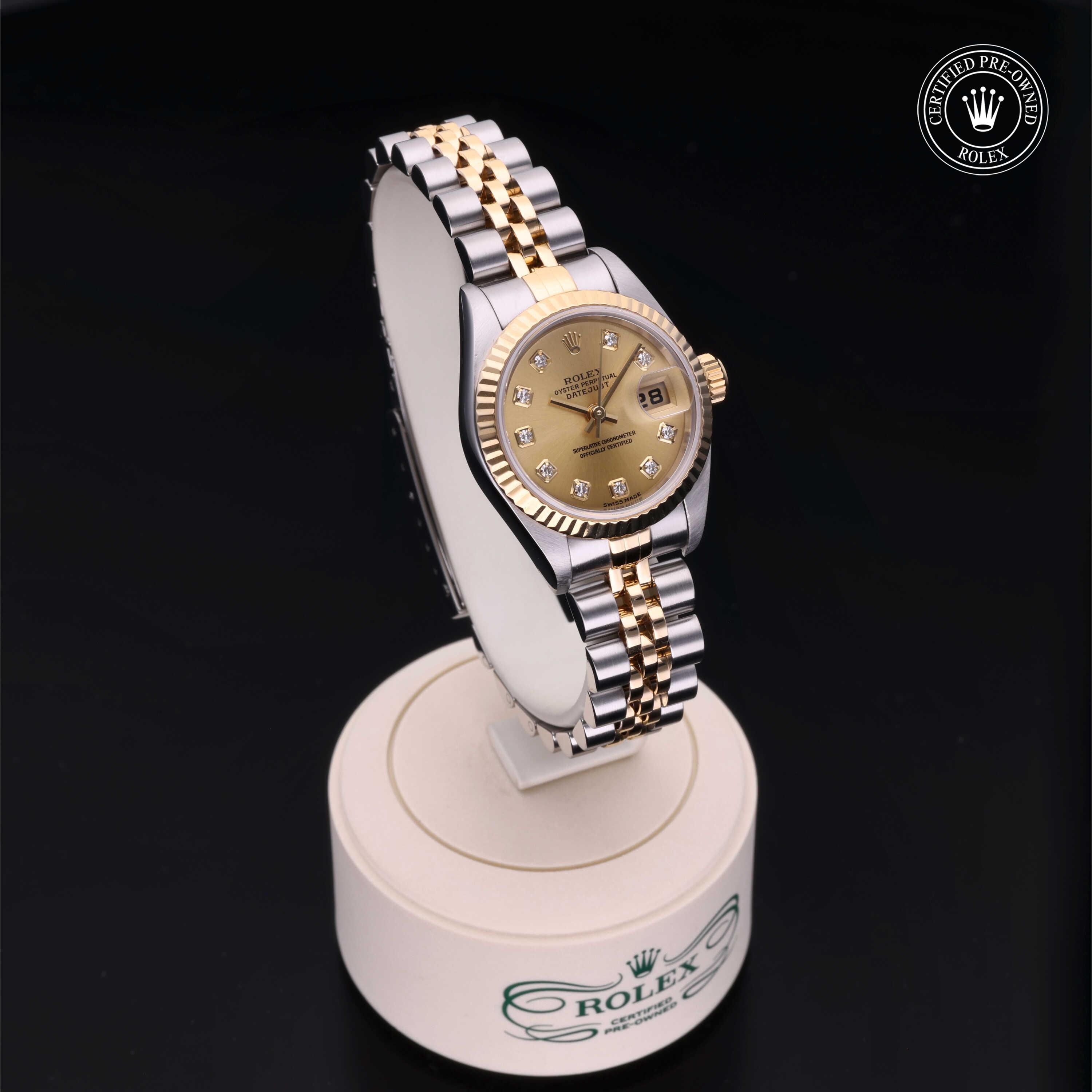 Rolex Certified Pre-Owned Lady-Datejust 26mm 79173 K947294 - 360° view