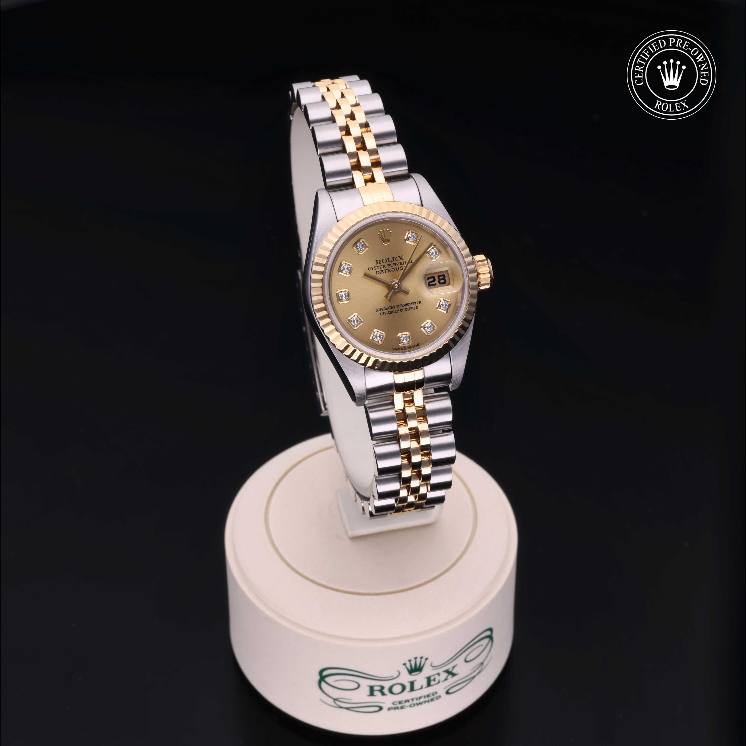 Rolex Certified Pre-Owned Lady-Datejust 26mm 79173 K947294 - 360° view