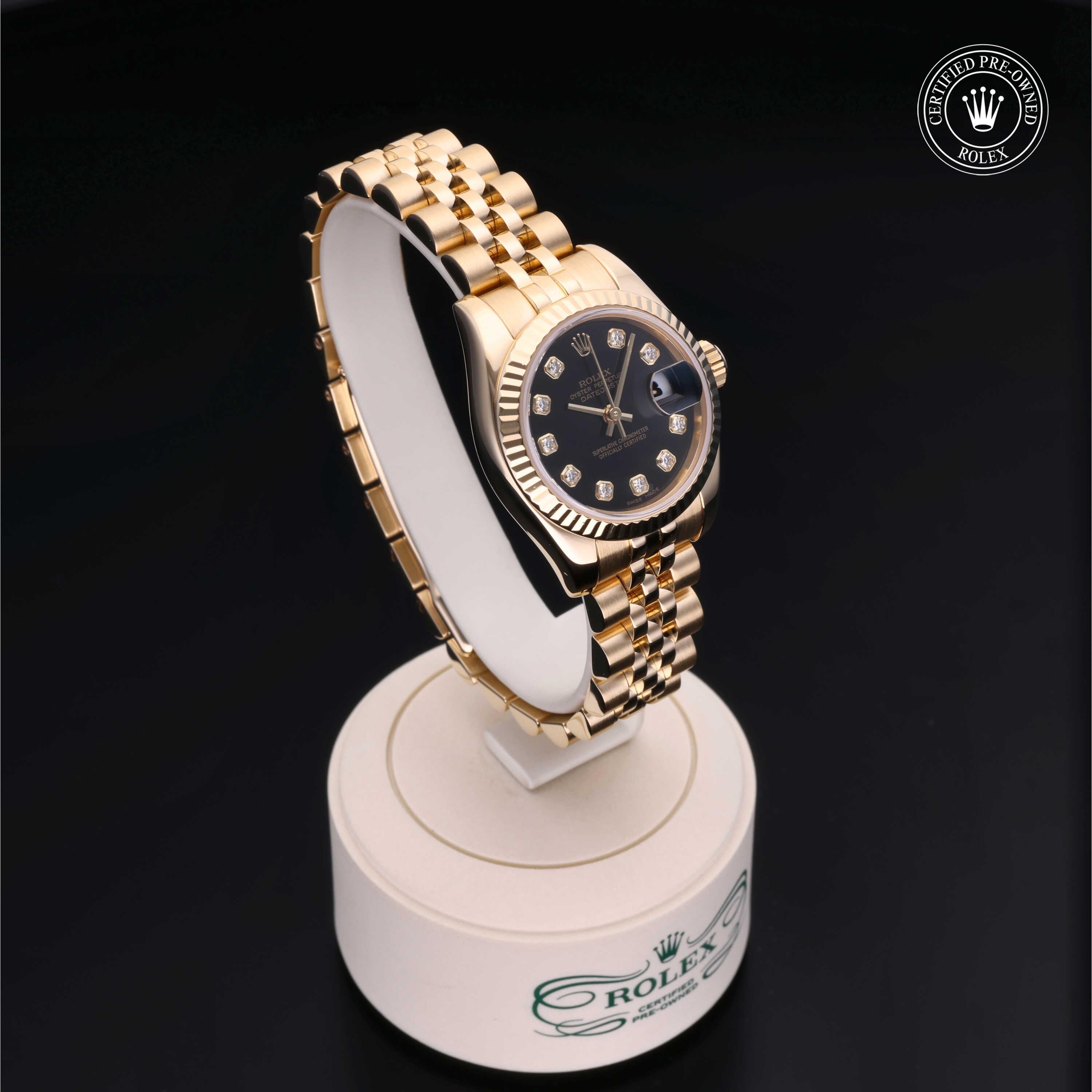 Rolex Certified Pre-Owned Lady-Datejust 26mm 179178 F668418 - 360° view