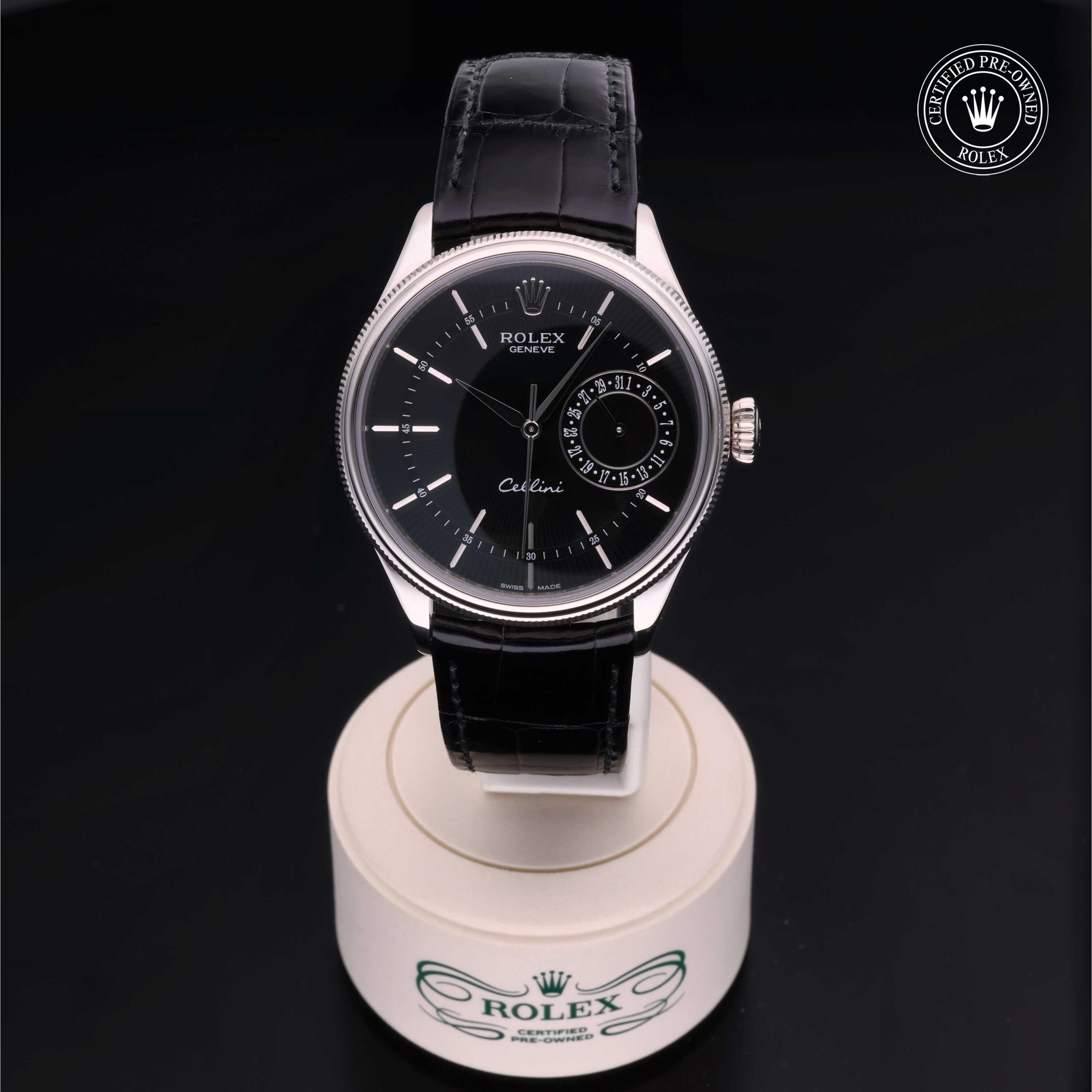 Rolex Certified Pre-Owned Cellini Date 39mm 50519 1937Q142 - 360° view