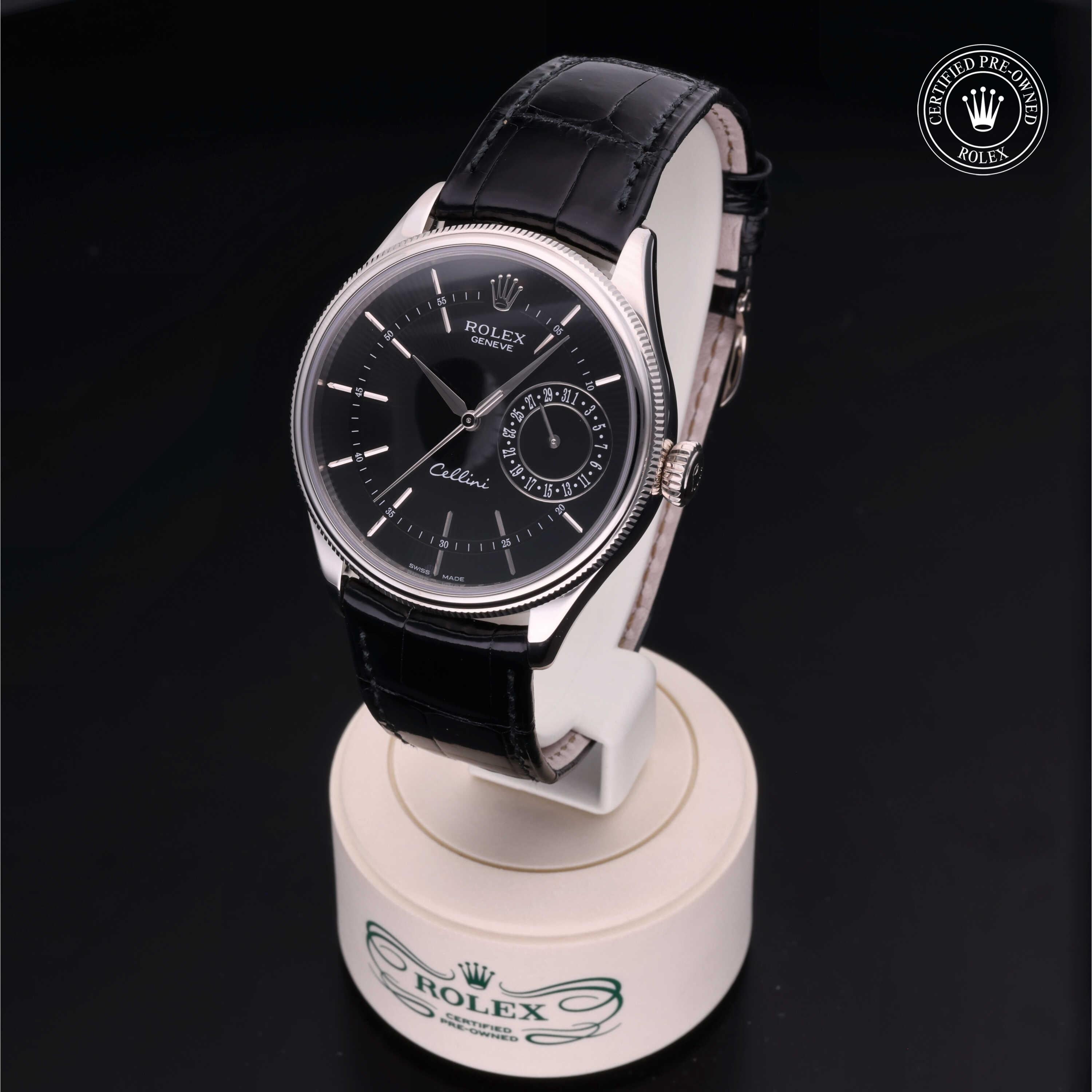 Rolex Certified Pre-Owned Cellini Date 39mm 50519 1937Q142 - 360° view
