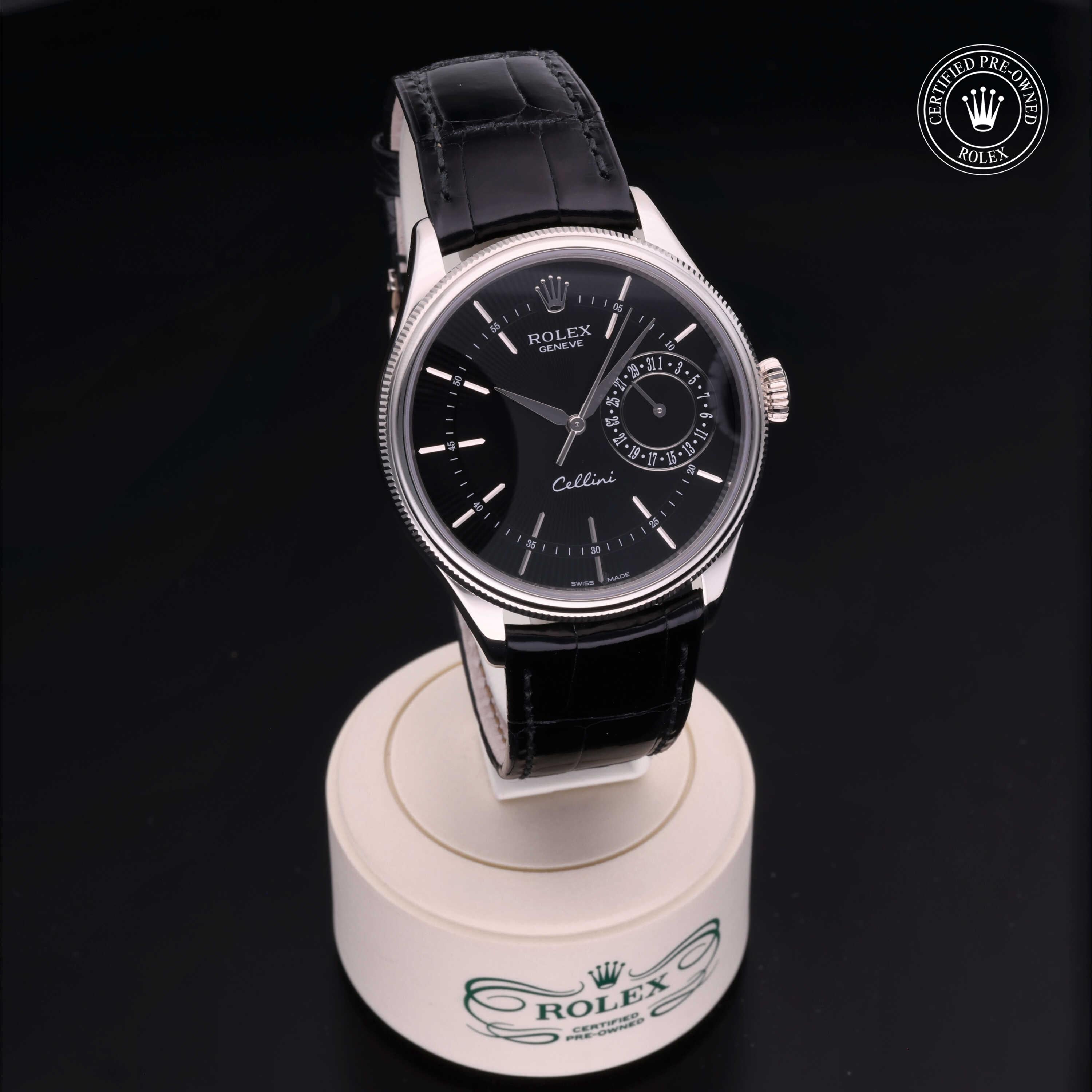 Rolex Certified Pre-Owned Cellini Date 39mm 50519 1937Q142 - 360° view