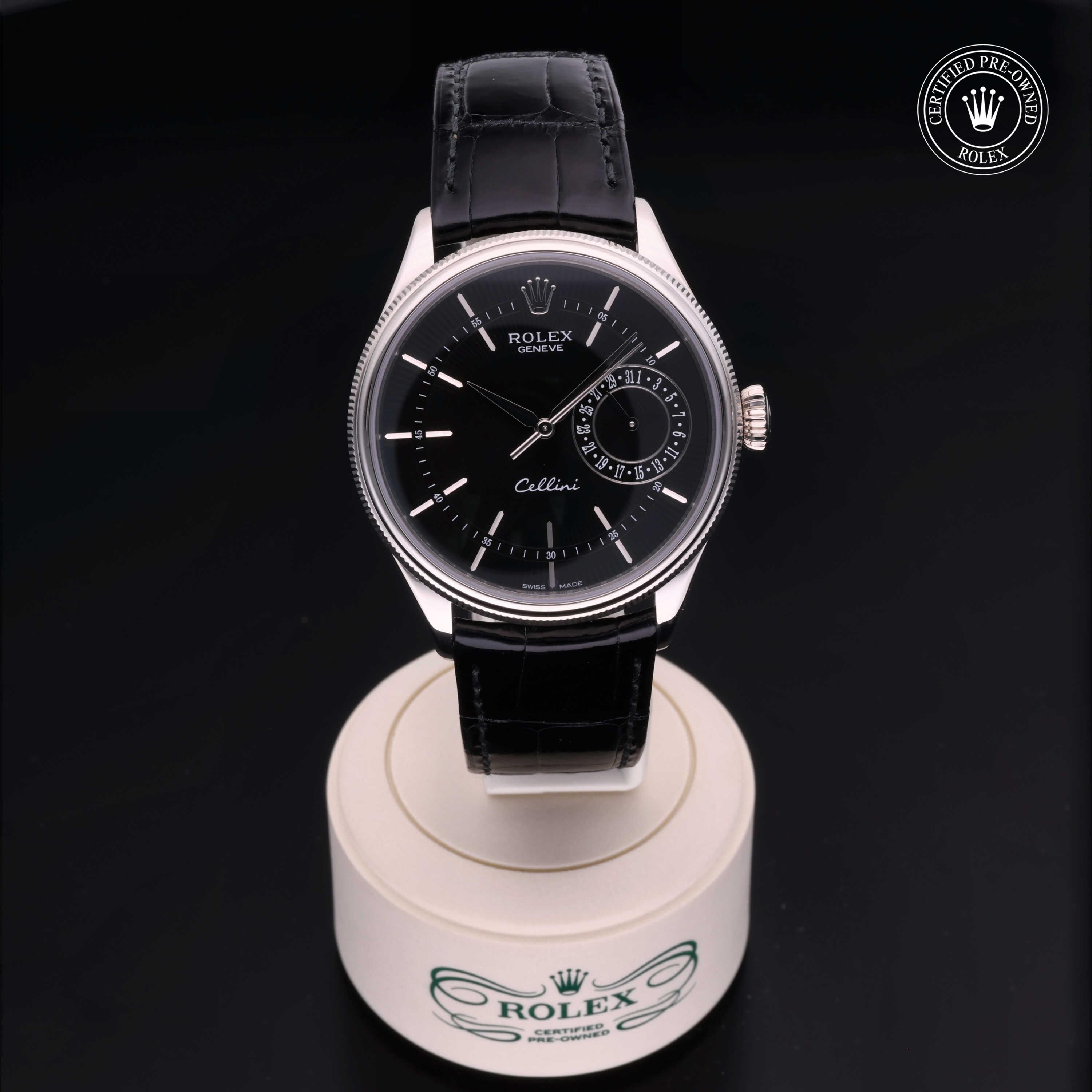 Rolex Certified Pre-Owned Cellini Date 39mm 50519 1937Q142 - 360° view