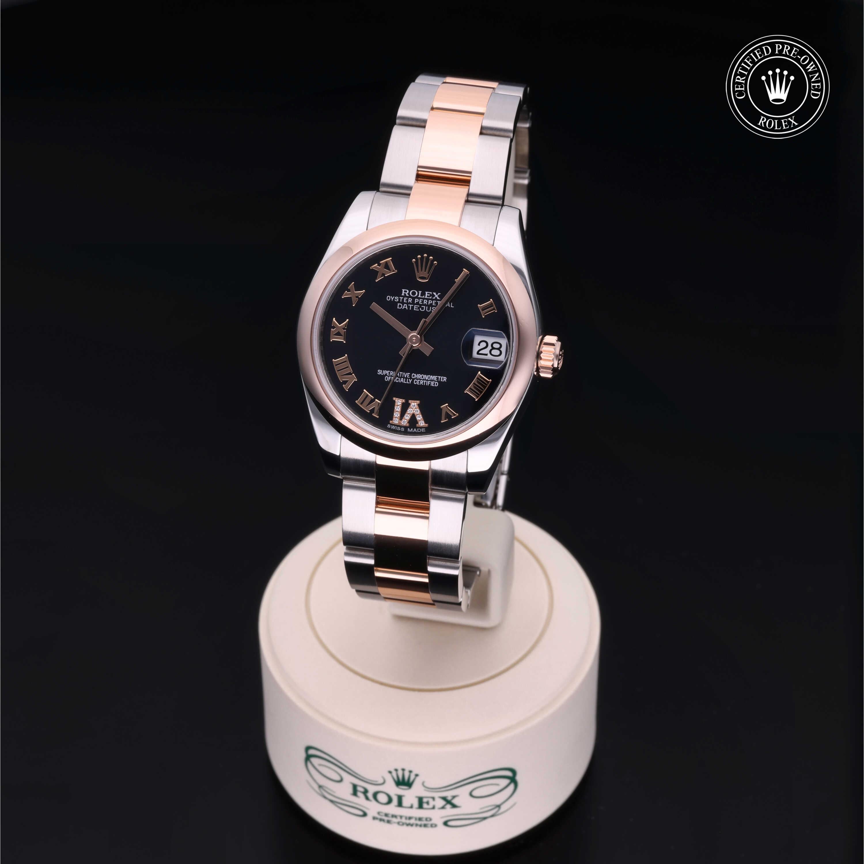 Rolex Certified Pre-Owned Datejust 31mm 178241 4E3V0005 - 360° view