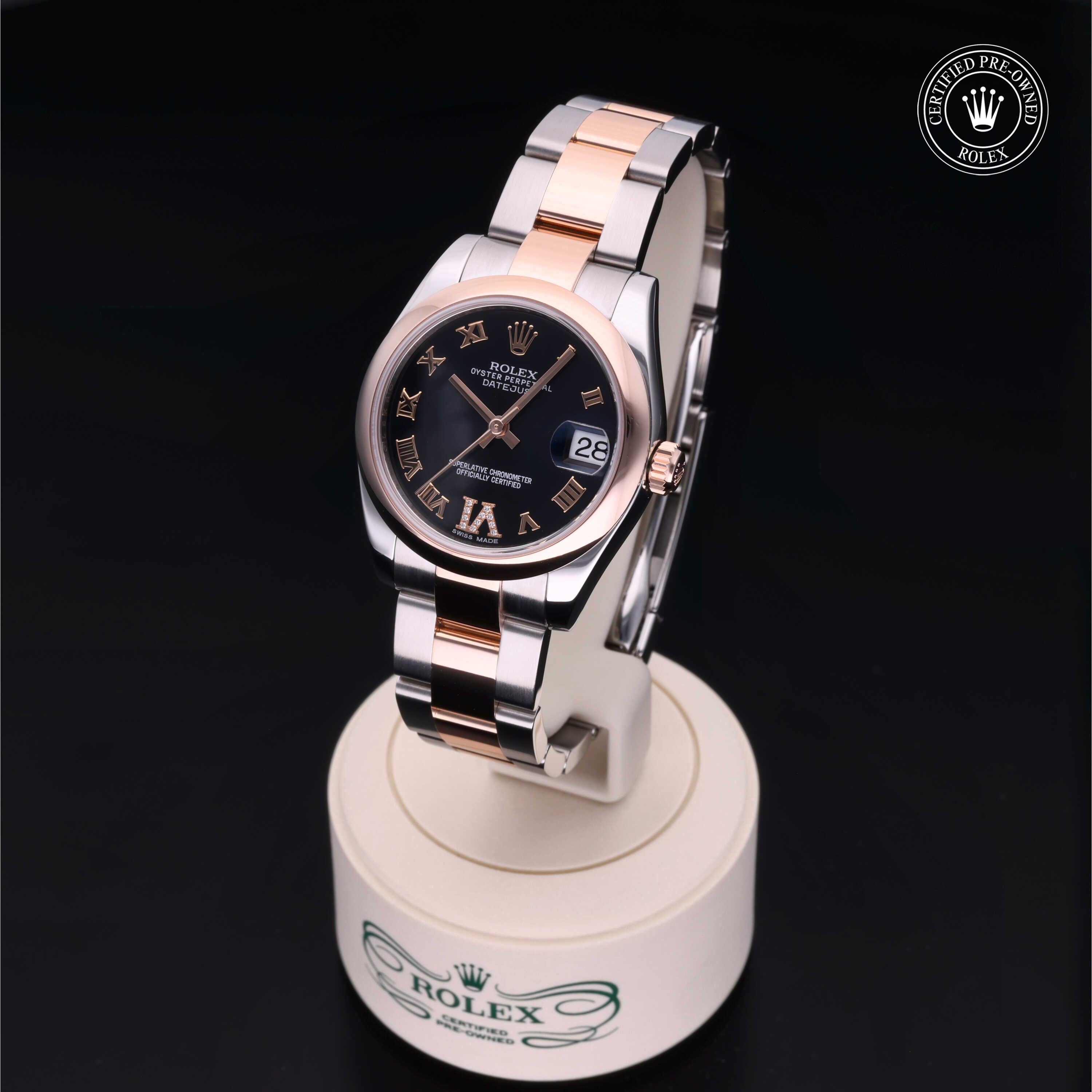 Rolex Certified Pre-Owned Datejust 31mm 178241 4E3V0005 - 360° view