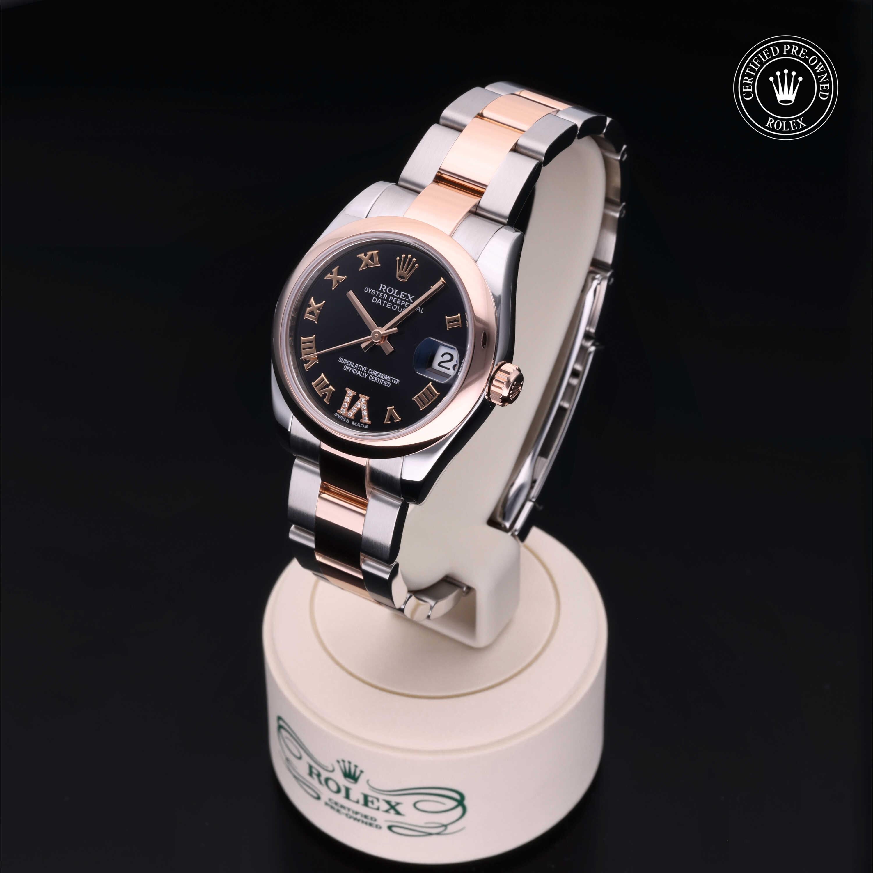 Rolex Certified Pre-Owned Datejust 31mm 178241 4E3V0005 - 360° view
