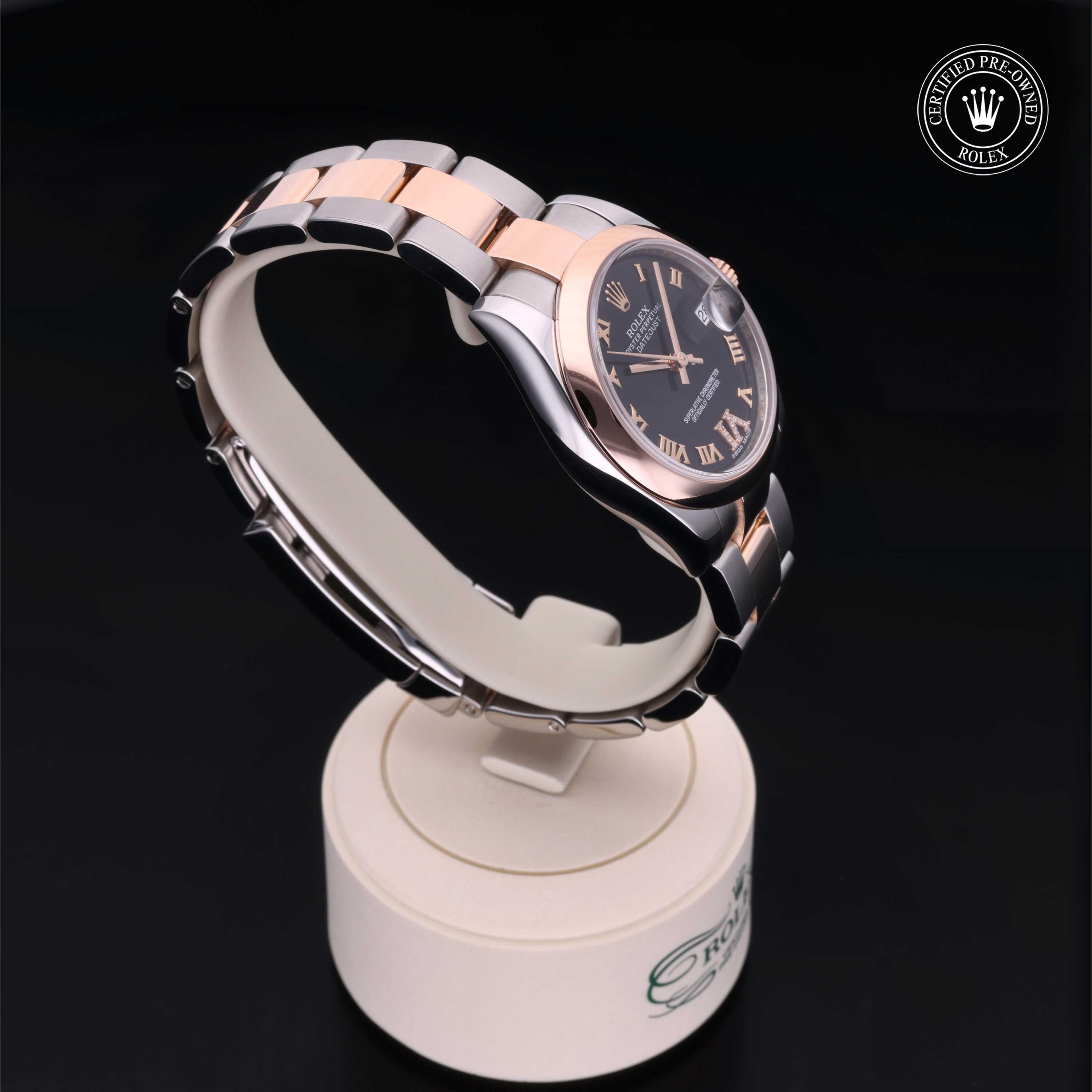 Rolex Certified Pre-Owned Datejust 31mm 178241 4E3V0005 - 360° view
