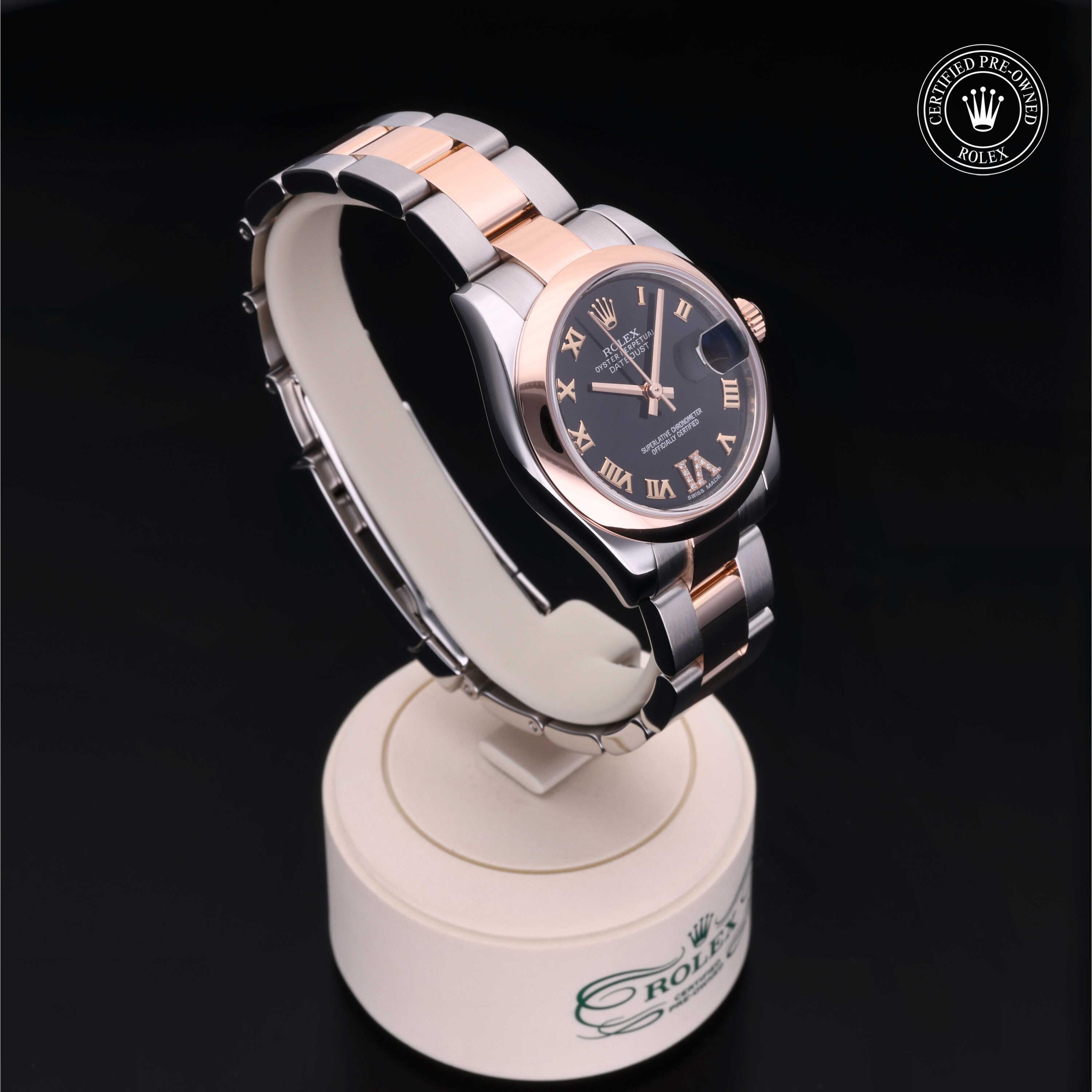 Rolex Certified Pre-Owned Datejust 31mm 178241 4E3V0005 - 360° view