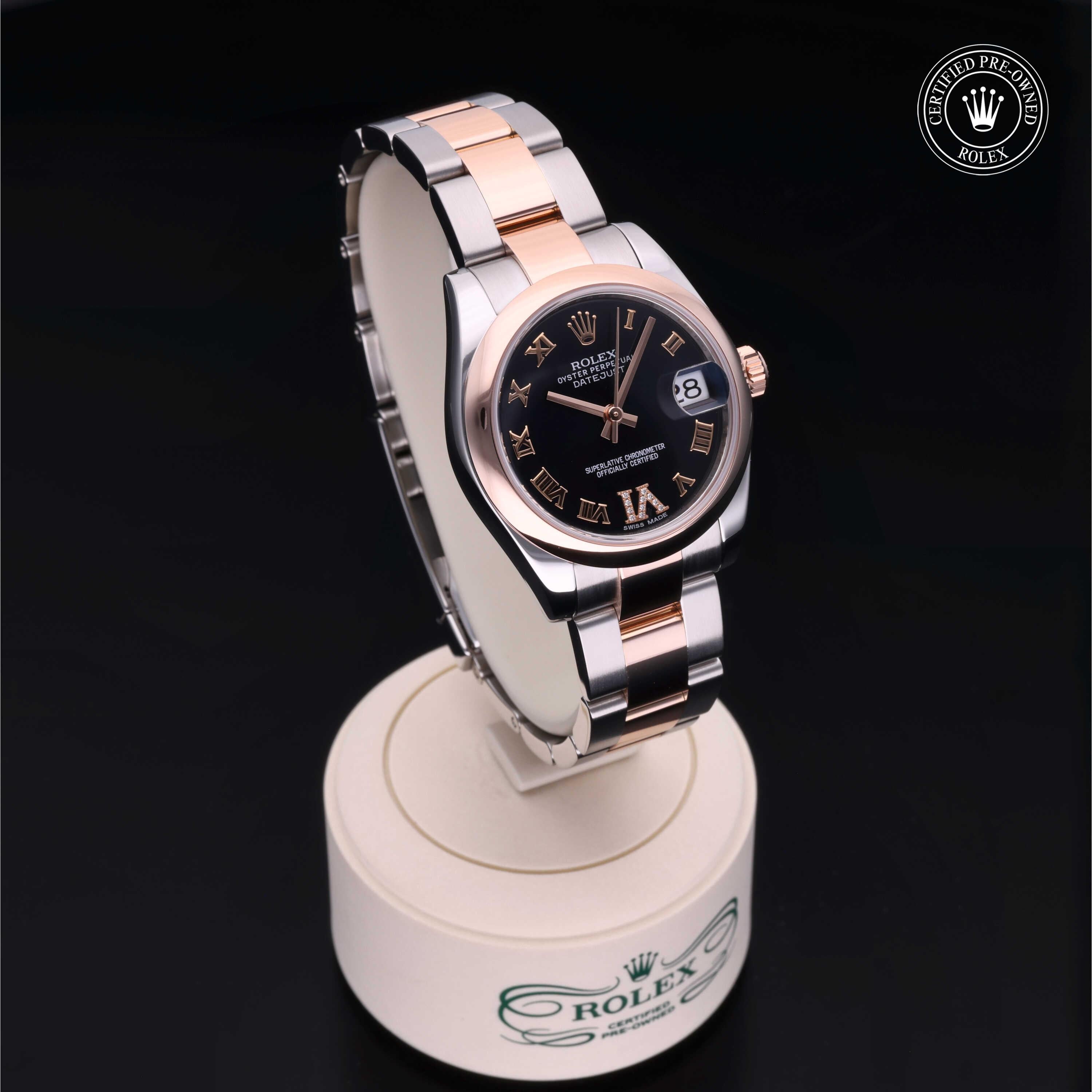 Rolex Certified Pre-Owned Datejust 31mm 178241 4E3V0005 - 360° view