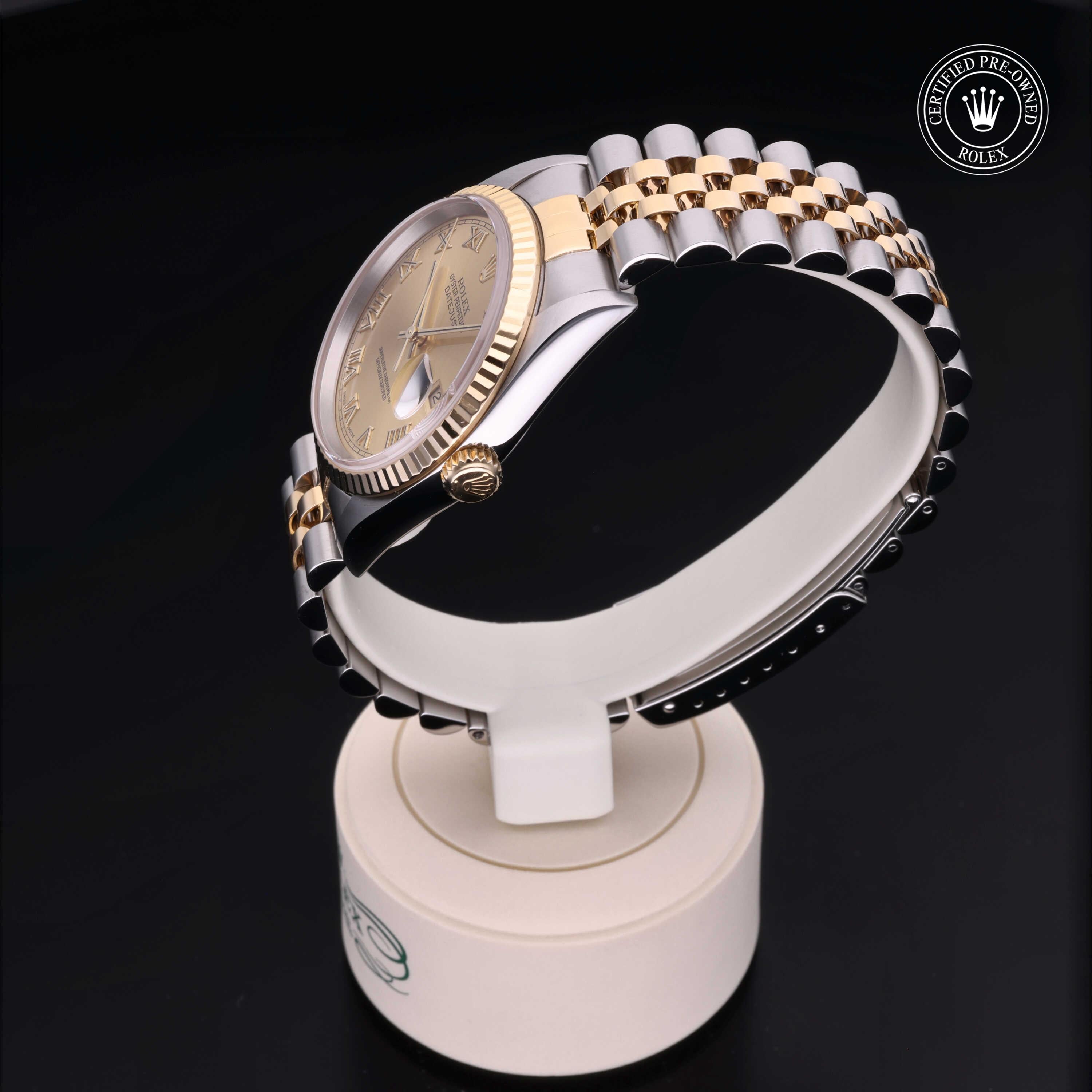 Rolex Certified Pre-Owned Datejust 36mm 16233 P331383 - 360° view
