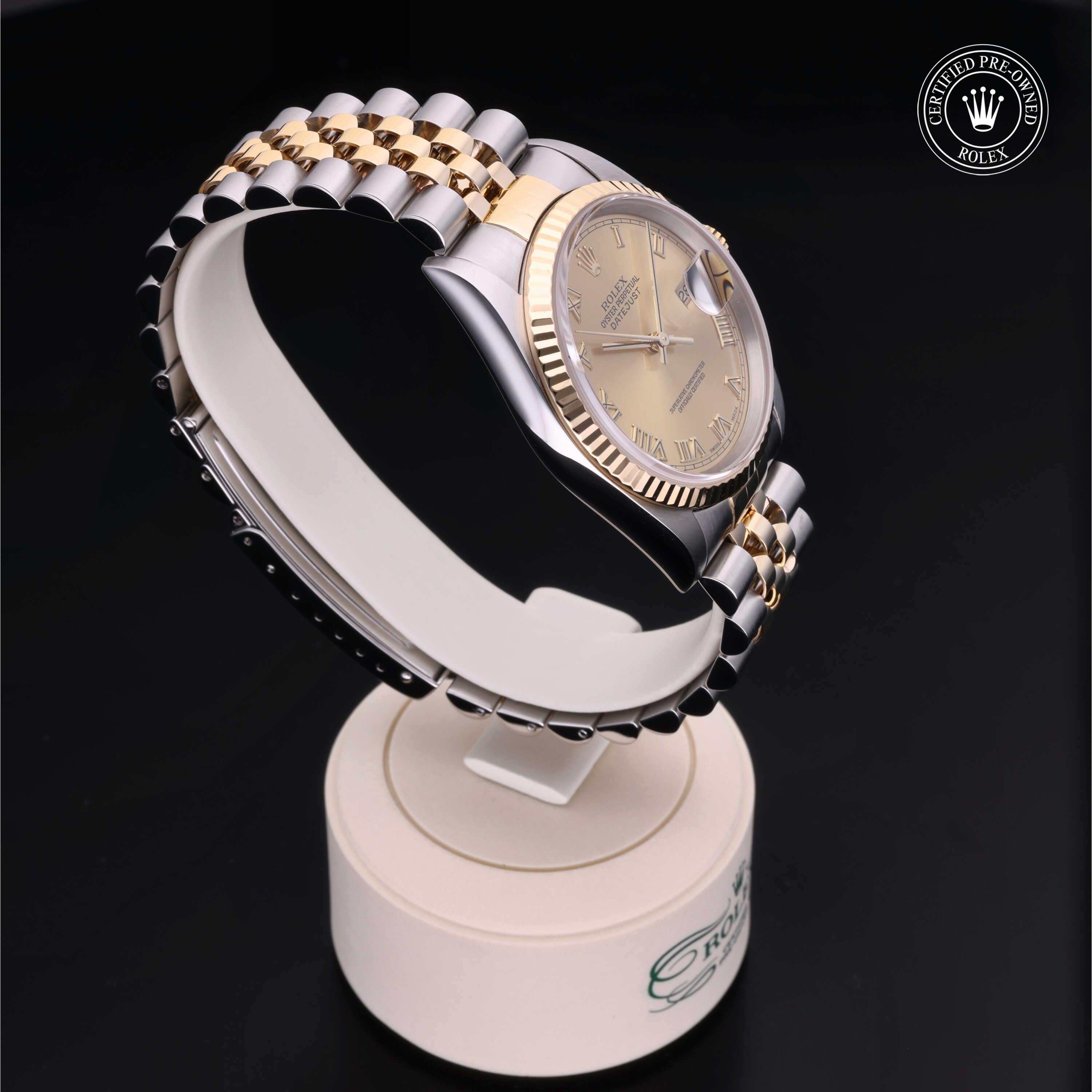 Rolex Certified Pre-Owned Datejust 36mm 16233 P331383 - 360° view