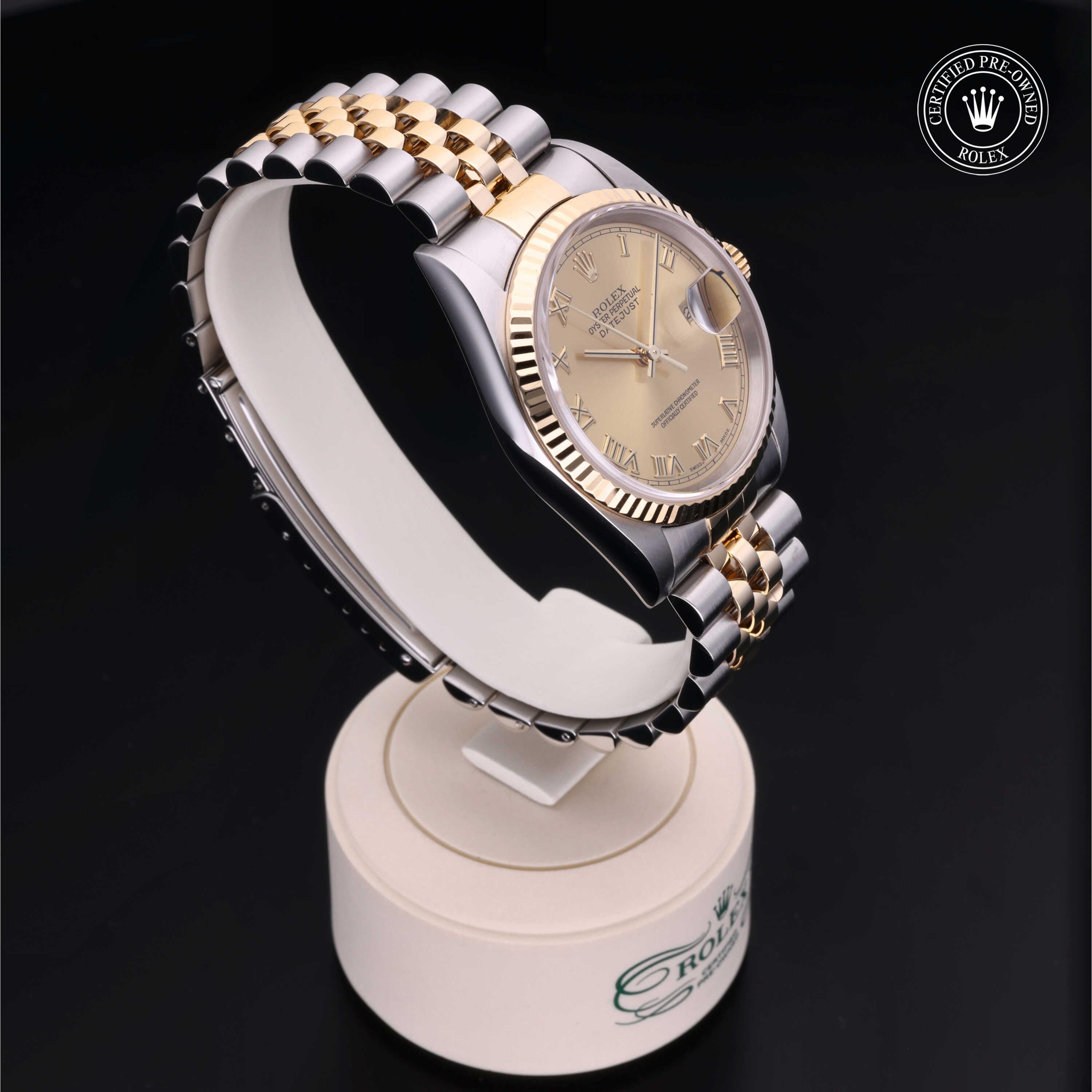 Rolex Certified Pre-Owned Datejust 36mm 16233 P331383 - 360° view
