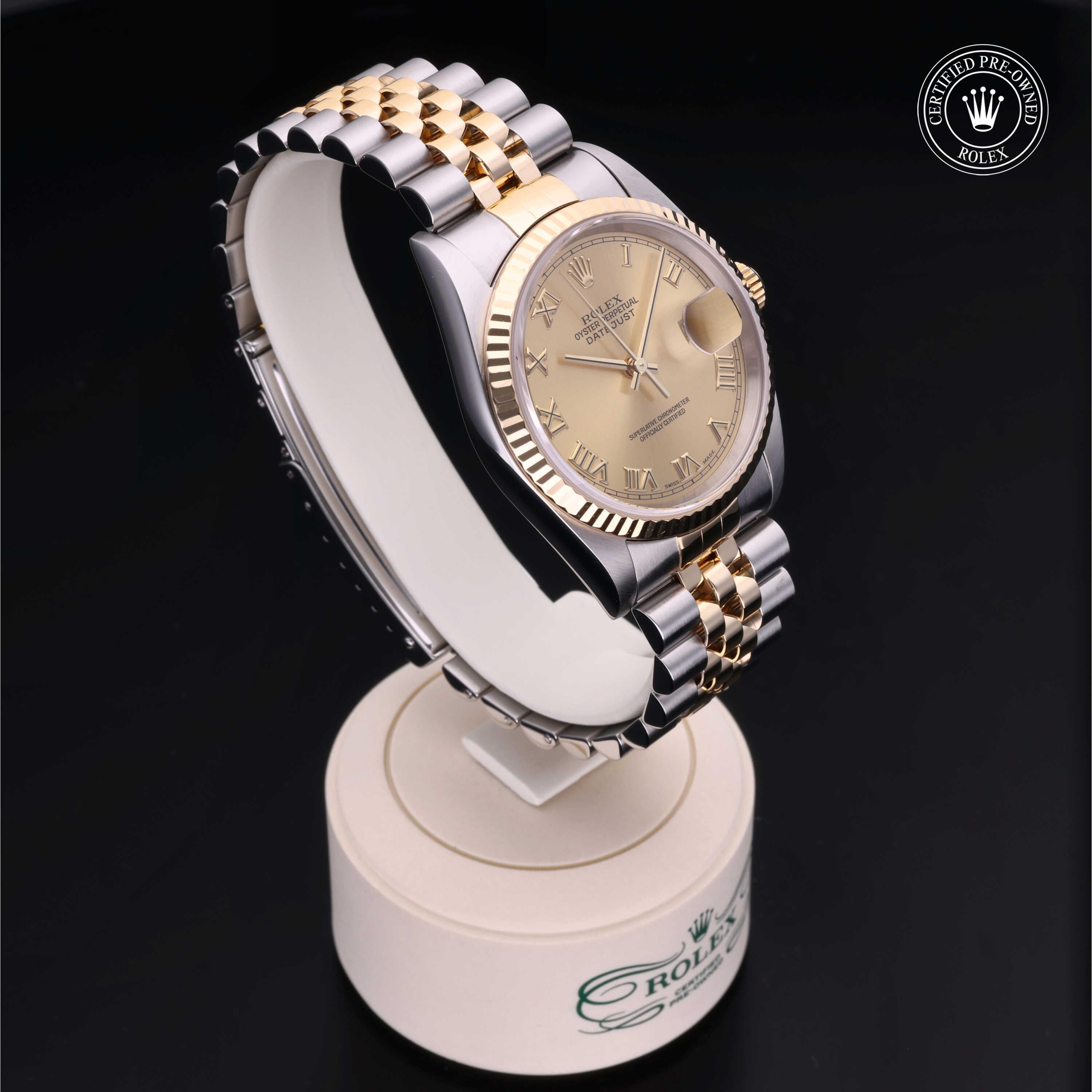 Rolex Certified Pre-Owned Datejust 36mm 16233 P331383 - 360° view