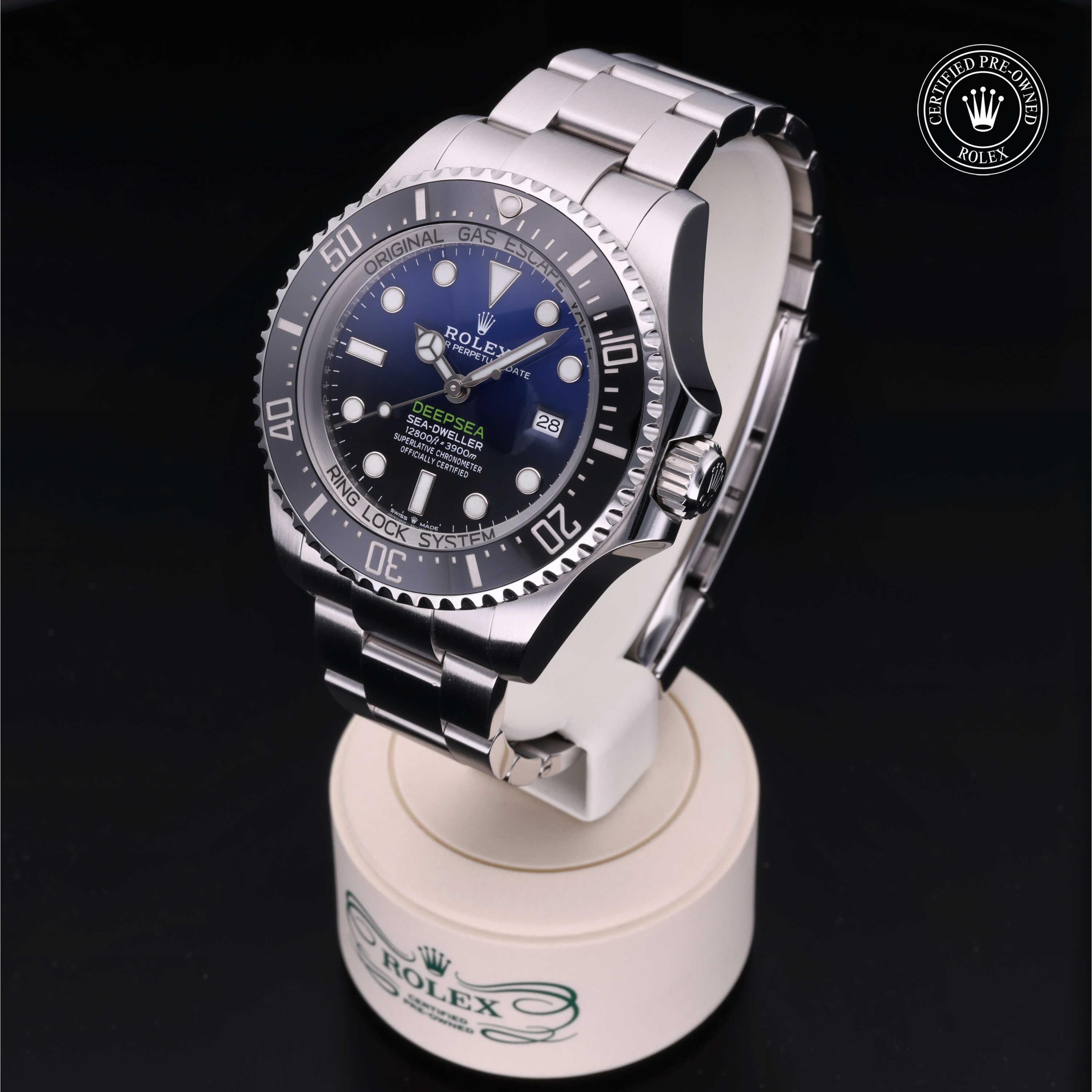 Rolex Certified Pre-Owned Sea-Dweller Deepsea 44mm 126660 V0J61874 - 360° view