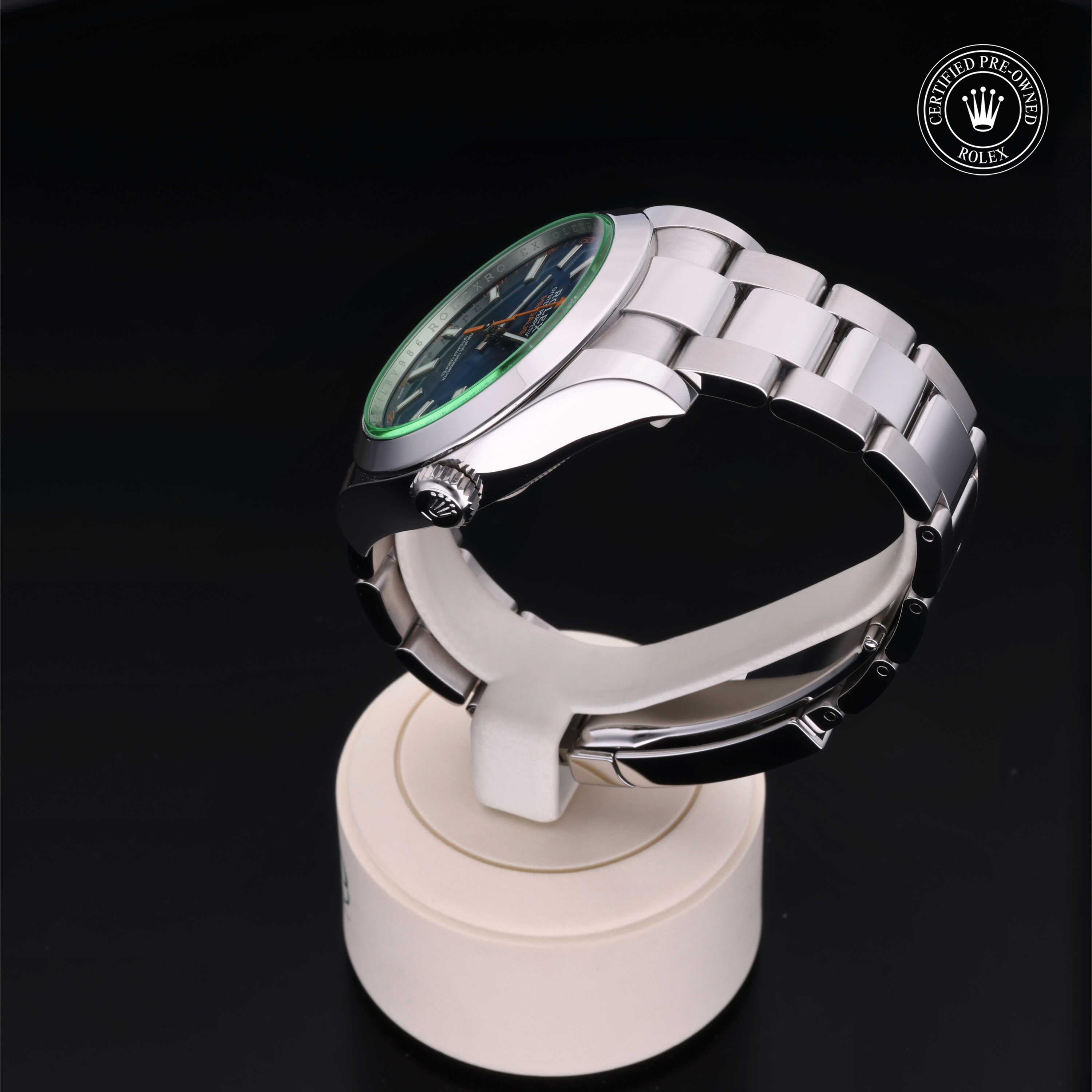 Rolex Certified Pre-Owned Milgauss 40mm 116400GV 41L8V986 - 360° view