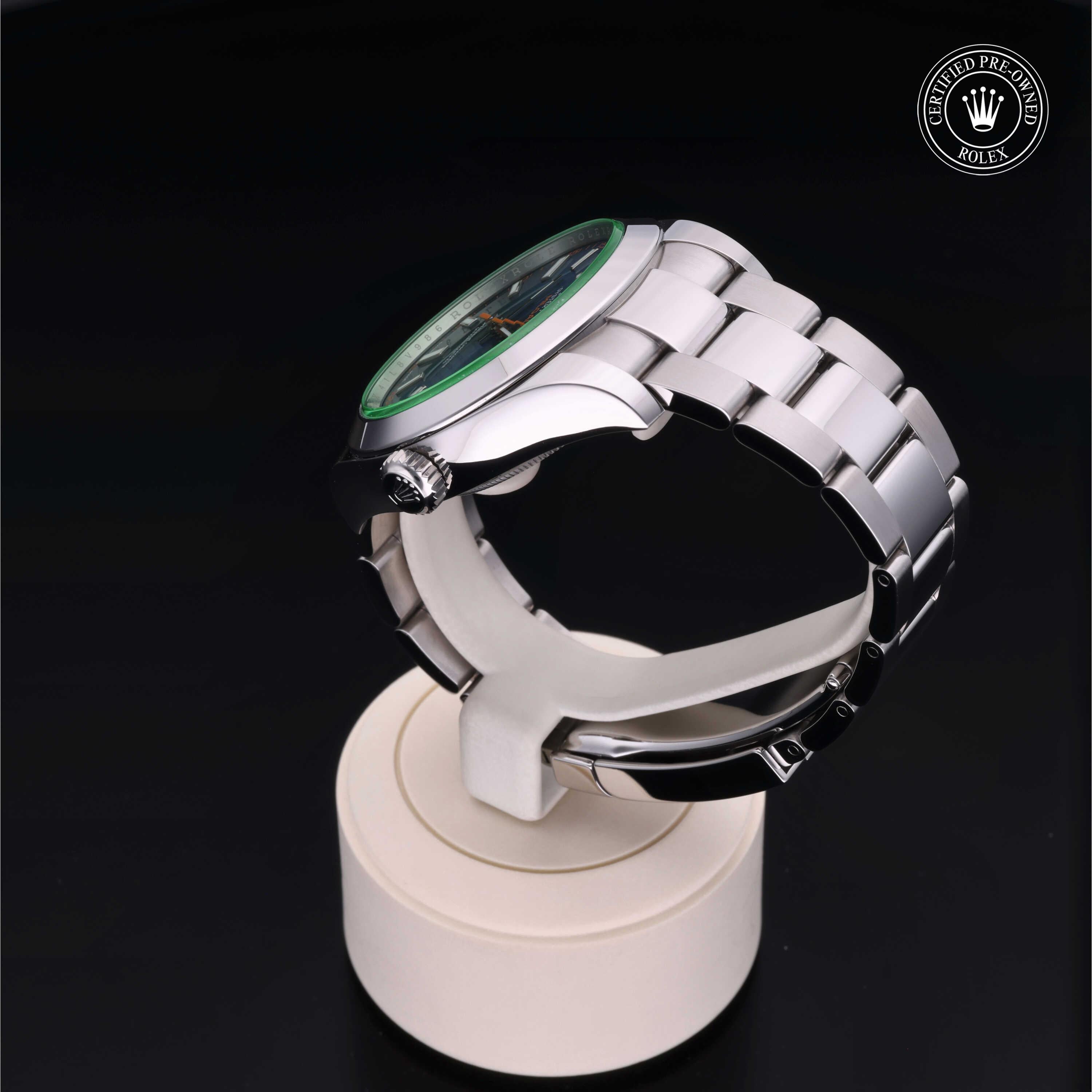 Rolex Certified Pre-Owned Milgauss 40mm 116400GV 41L8V986 - 360° view