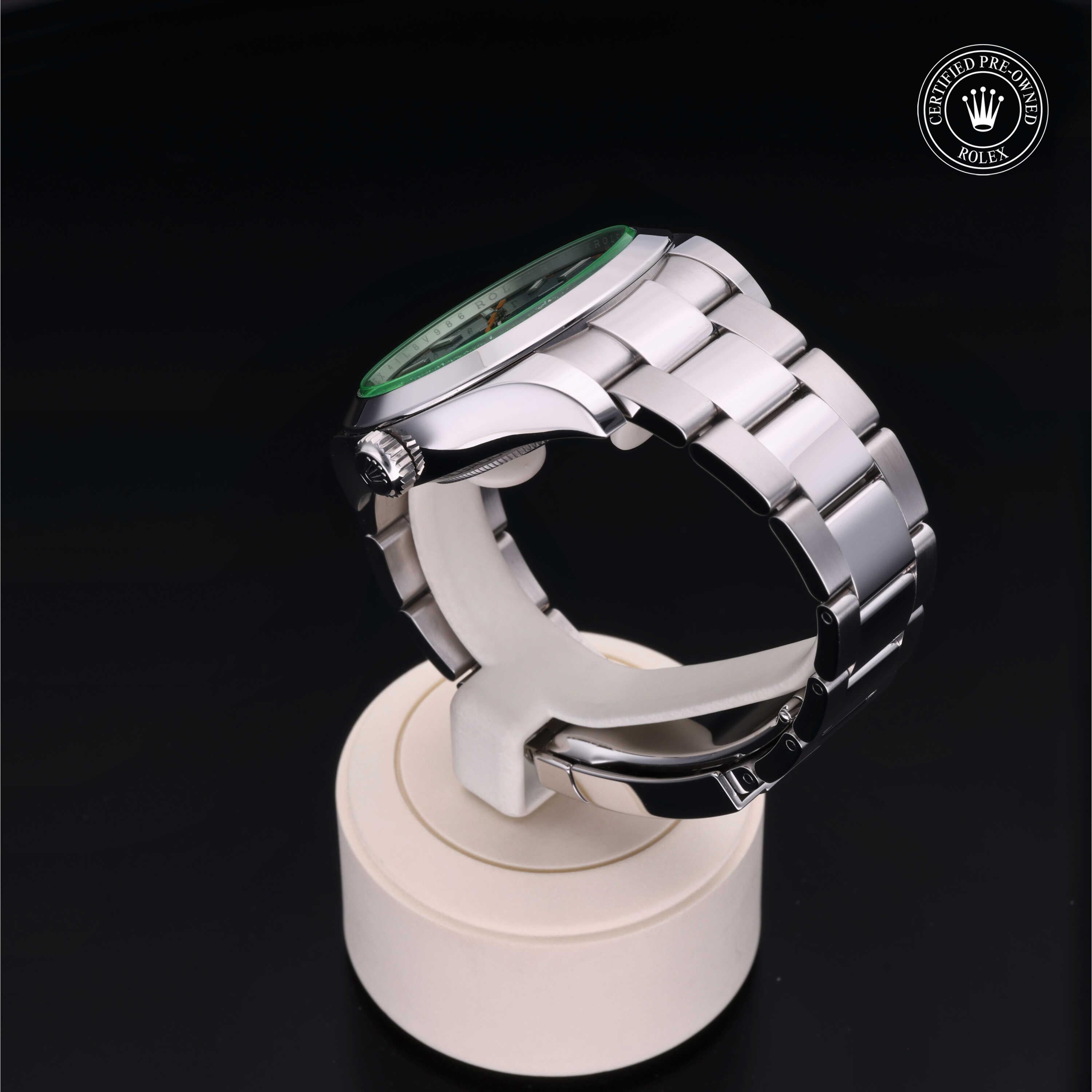 Rolex Certified Pre-Owned Milgauss 40mm 116400GV 41L8V986 - 360° view