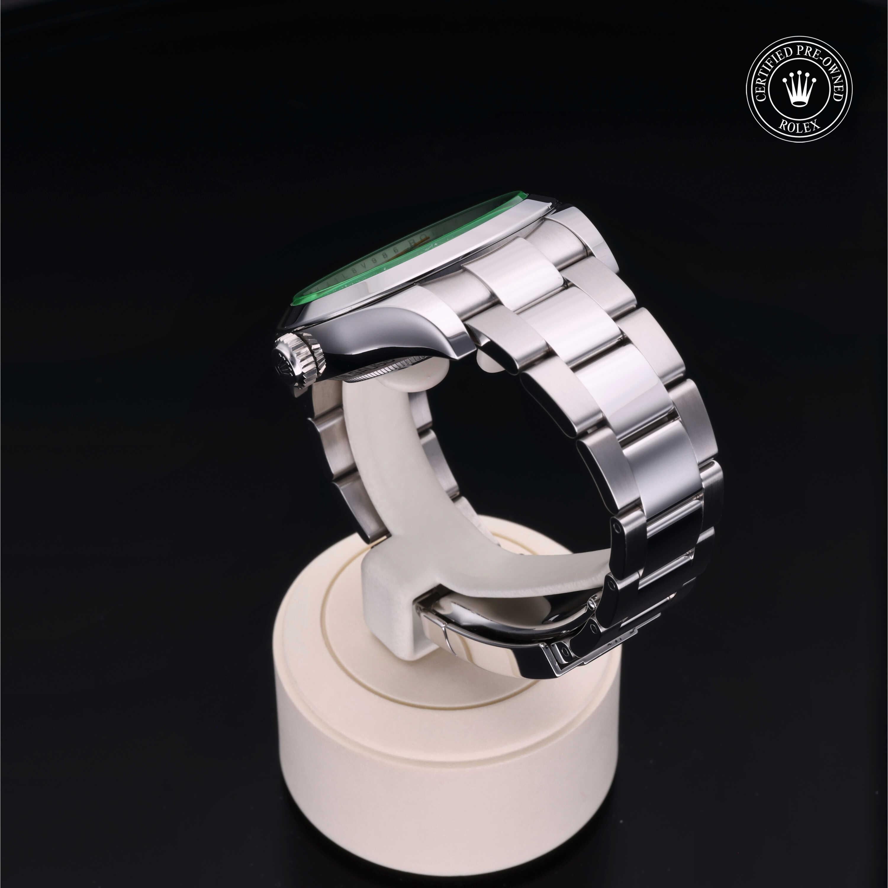 Rolex Certified Pre-Owned Milgauss 40mm 116400GV 41L8V986 - 360° view