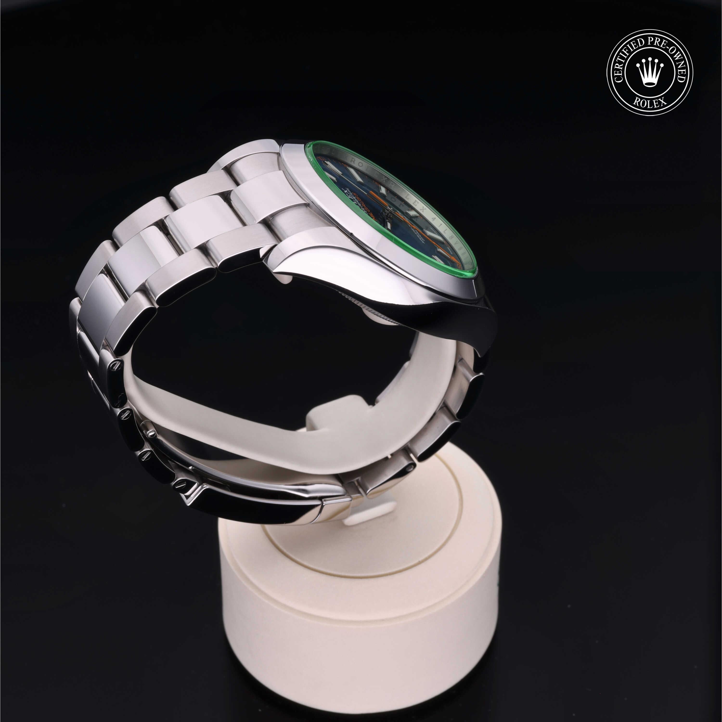 Rolex Certified Pre-Owned Milgauss 40mm 116400GV 41L8V986 - 360° view