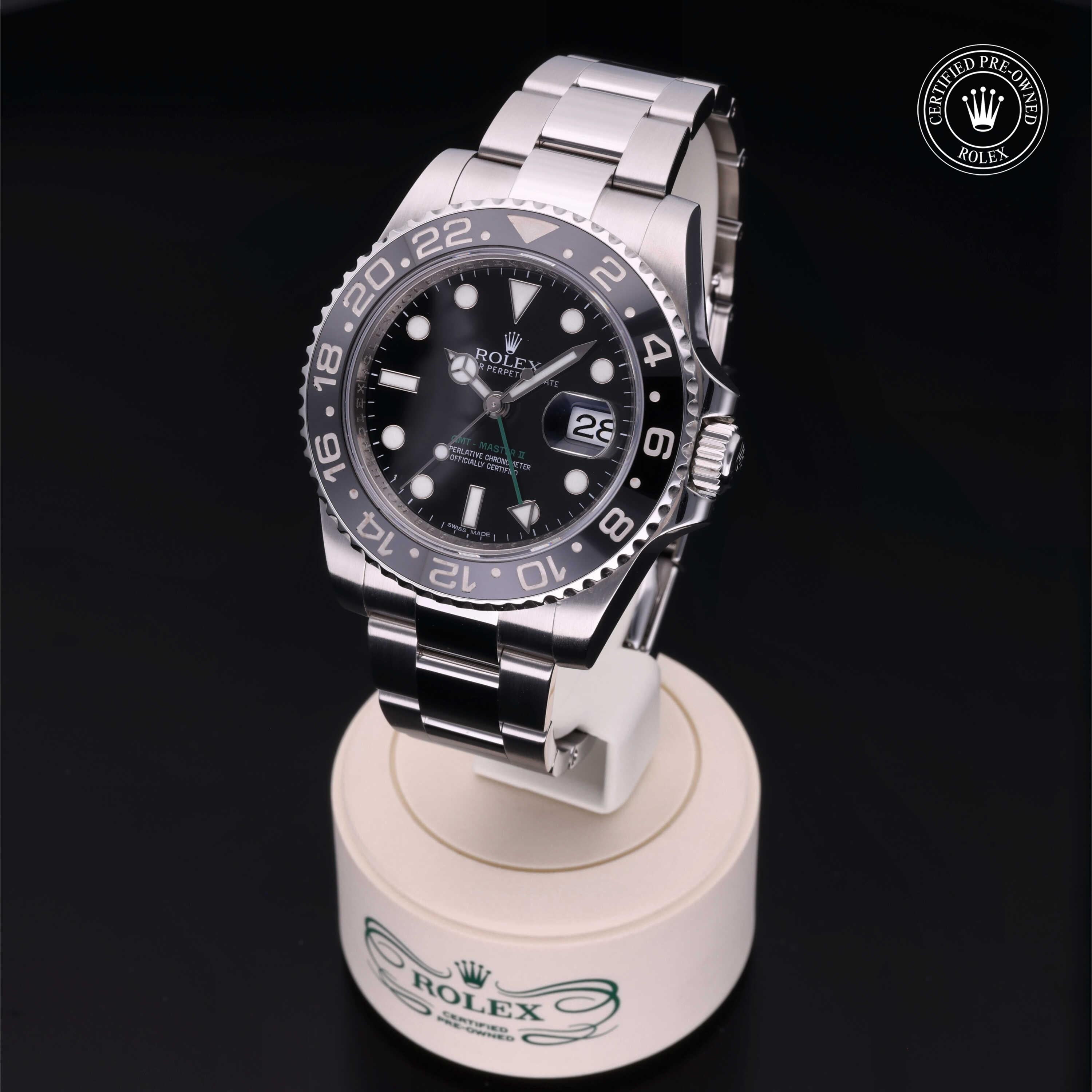 Rolex Certified Pre-Owned GMT Master II 40mm 116710LN 92LT1598 - 360° view