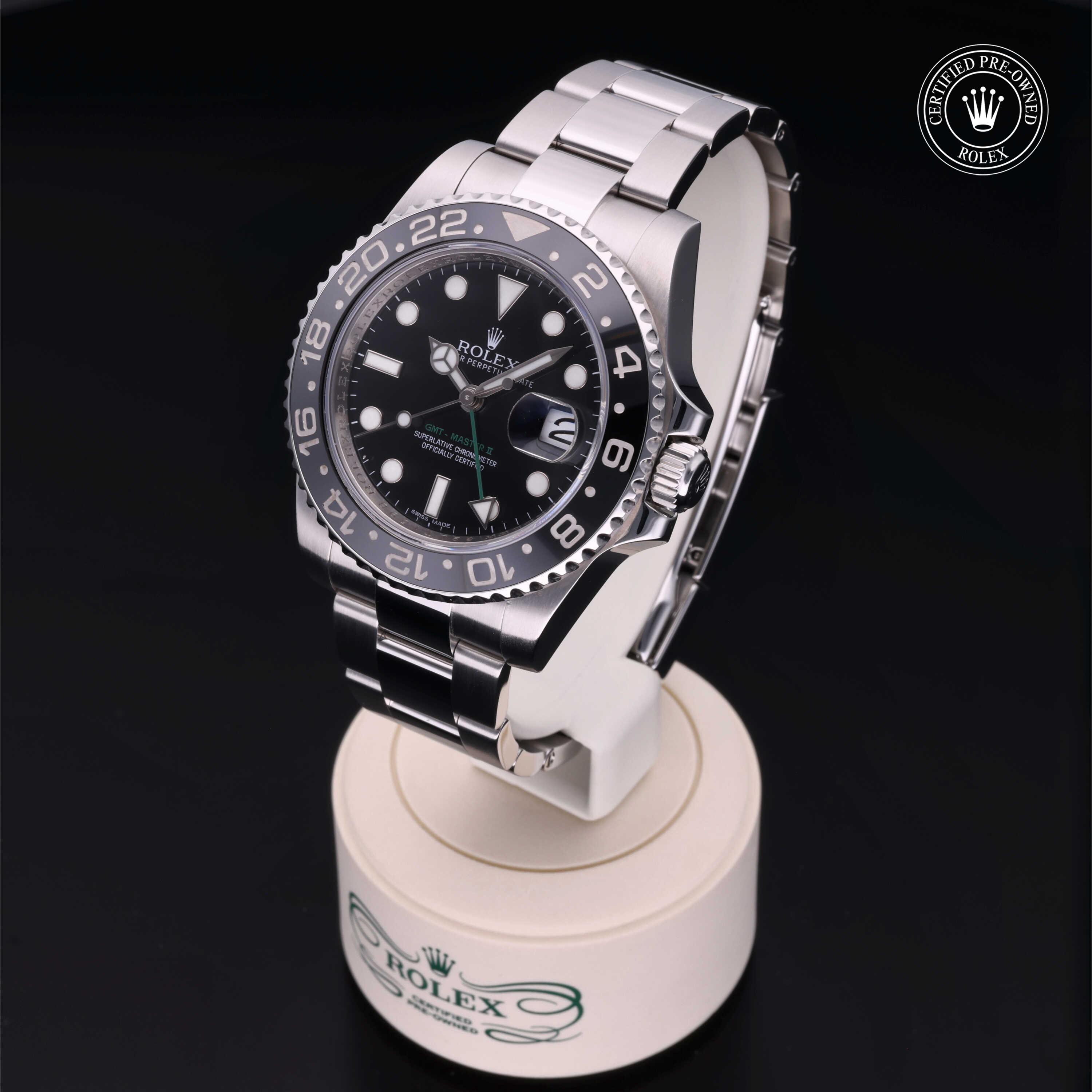 Rolex Certified Pre-Owned GMT Master II 40mm 116710LN 92LT1598 - 360° view
