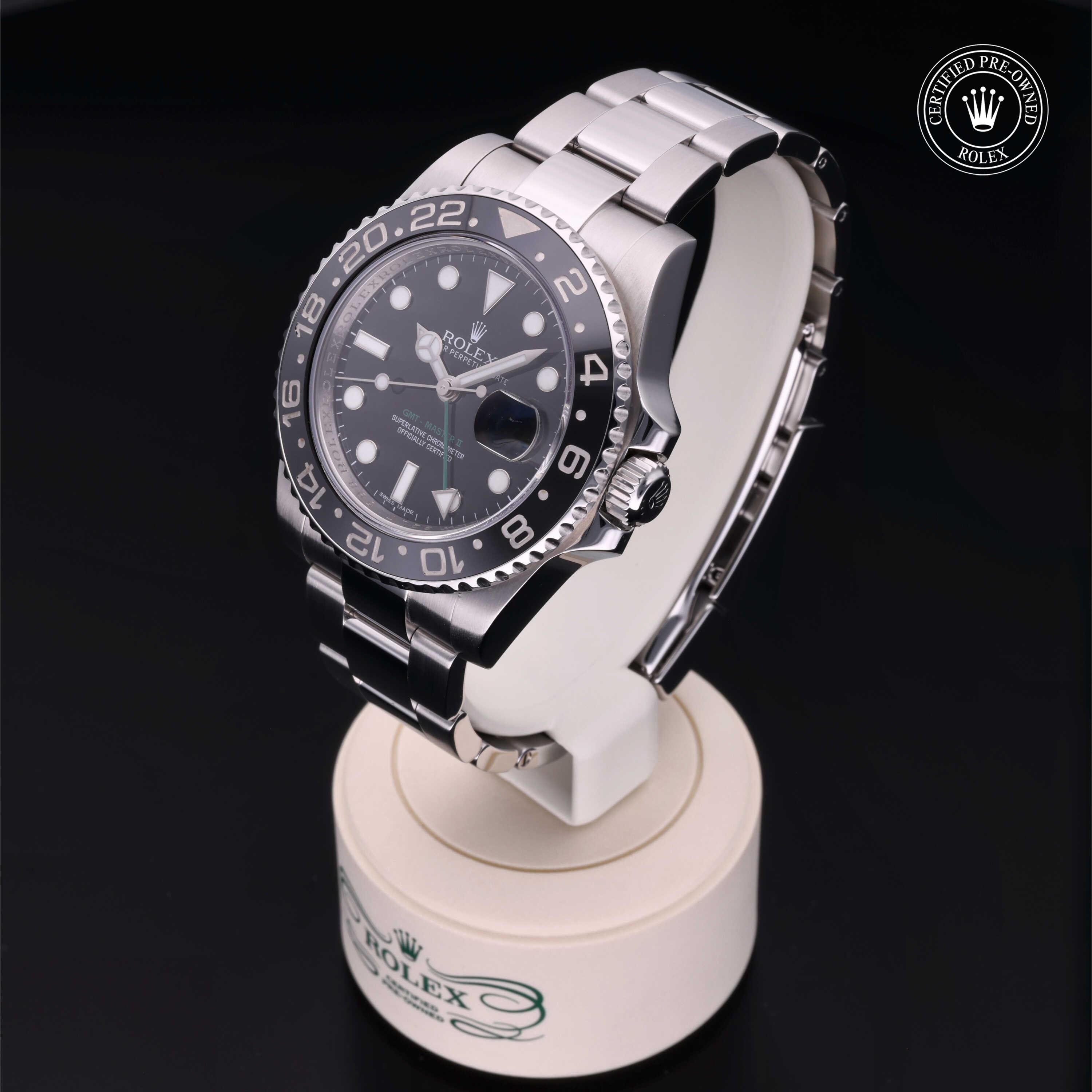 Rolex Certified Pre-Owned GMT Master II 40mm 116710LN 92LT1598 - 360° view
