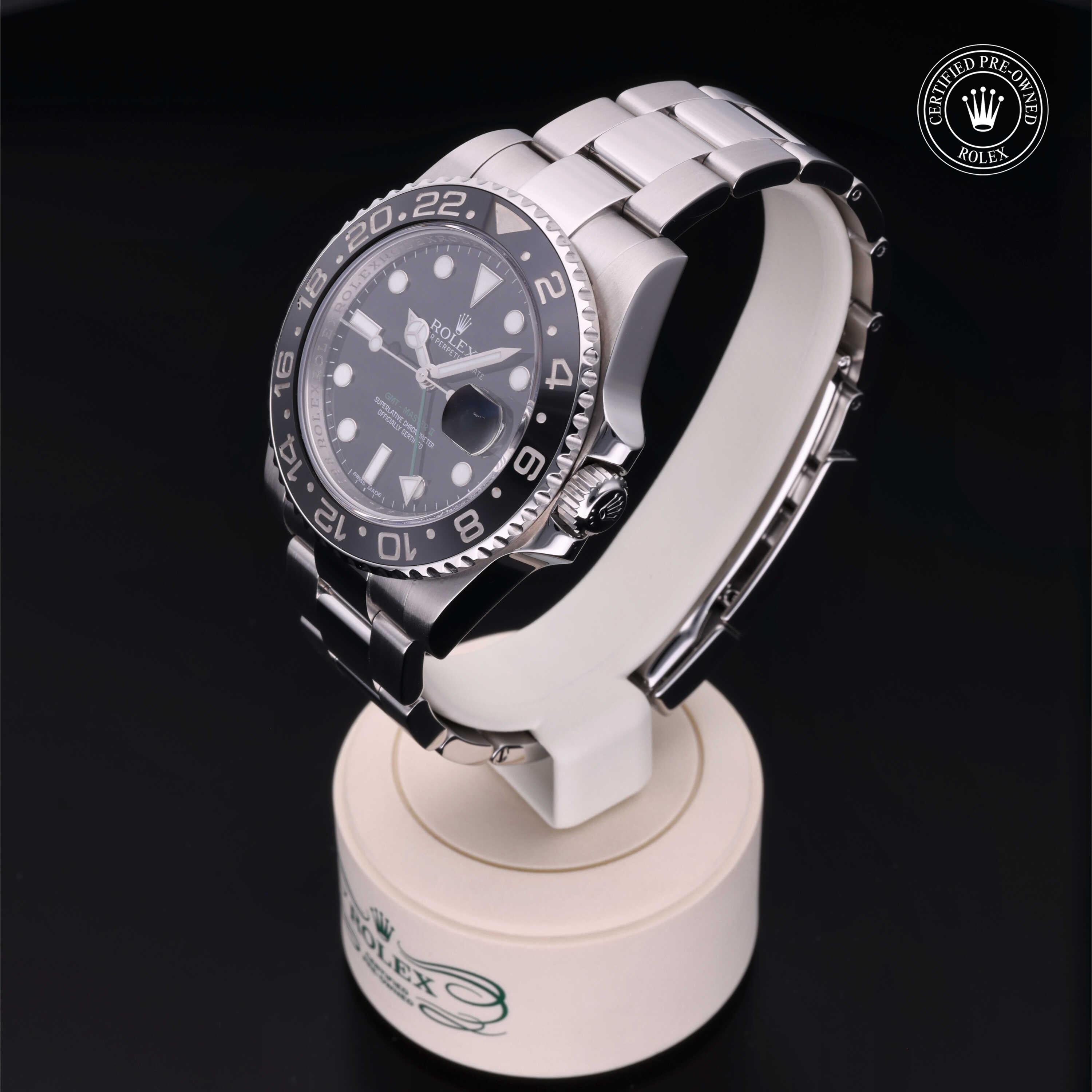 Rolex Certified Pre-Owned GMT Master II 40mm 116710LN 92LT1598 - 360° view