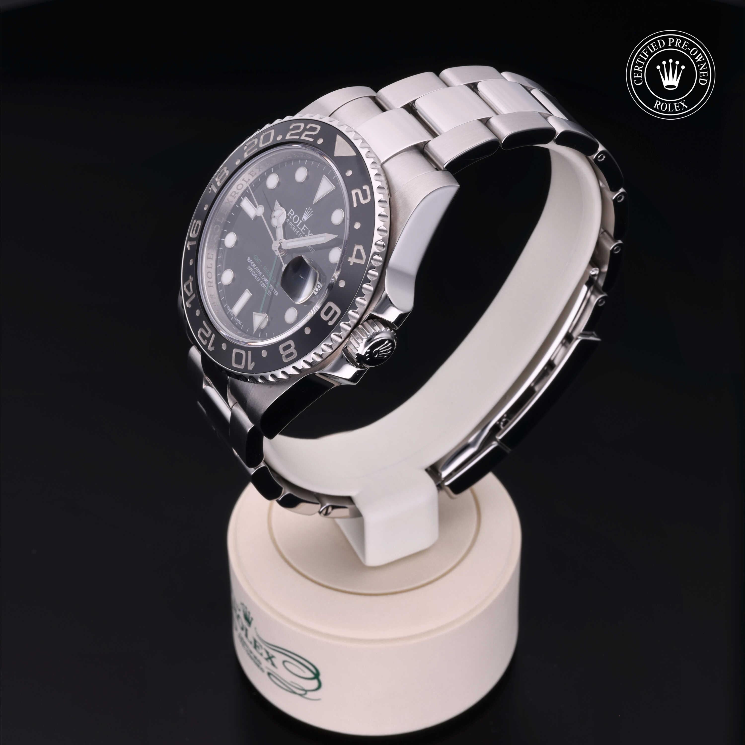 Rolex Certified Pre-Owned GMT Master II 40mm 116710LN 92LT1598 - 360° view