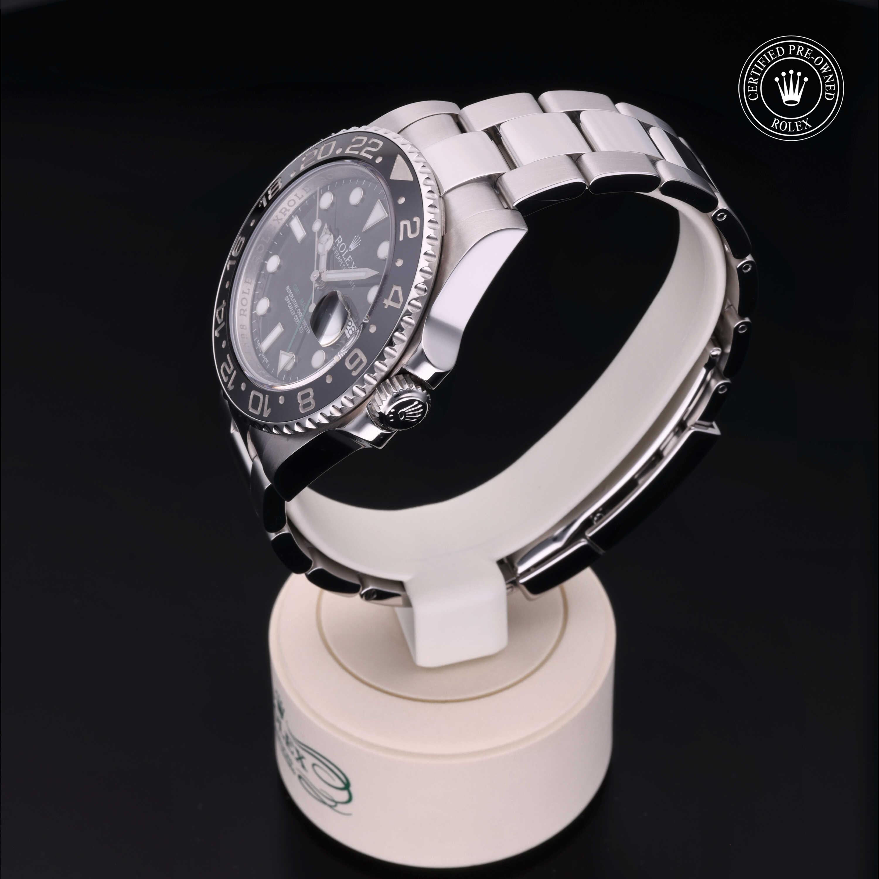 Rolex Certified Pre-Owned GMT Master II 40mm 116710LN 92LT1598 - 360° view