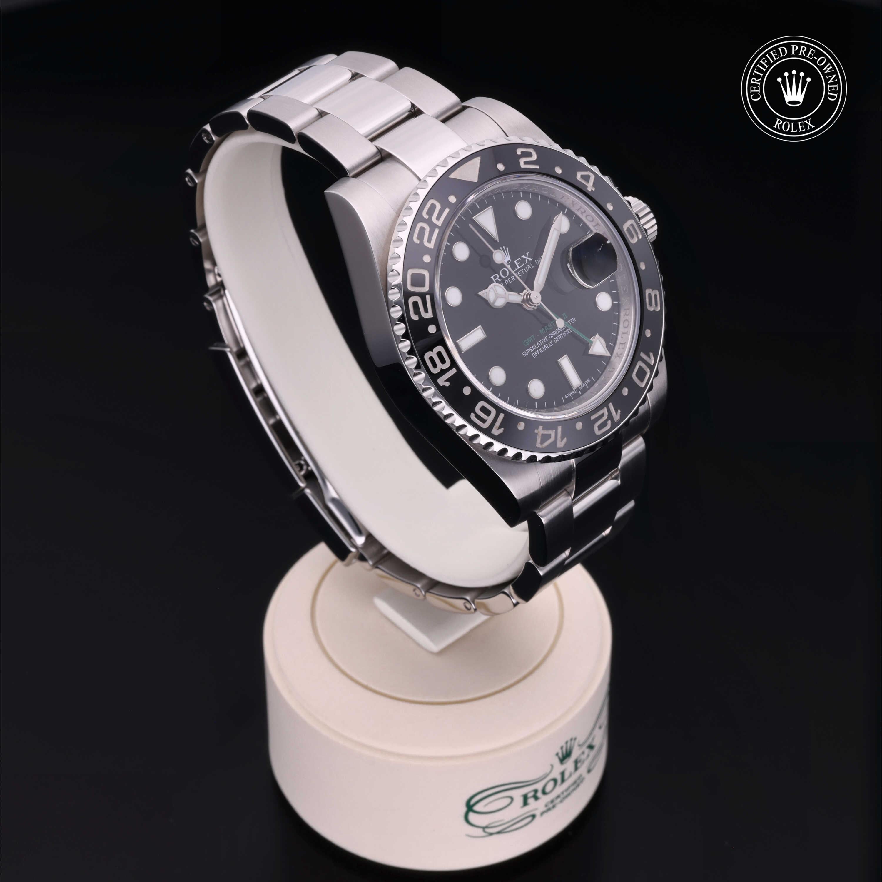 Rolex Certified Pre-Owned GMT Master II 40mm 116710LN 92LT1598 - 360° view
