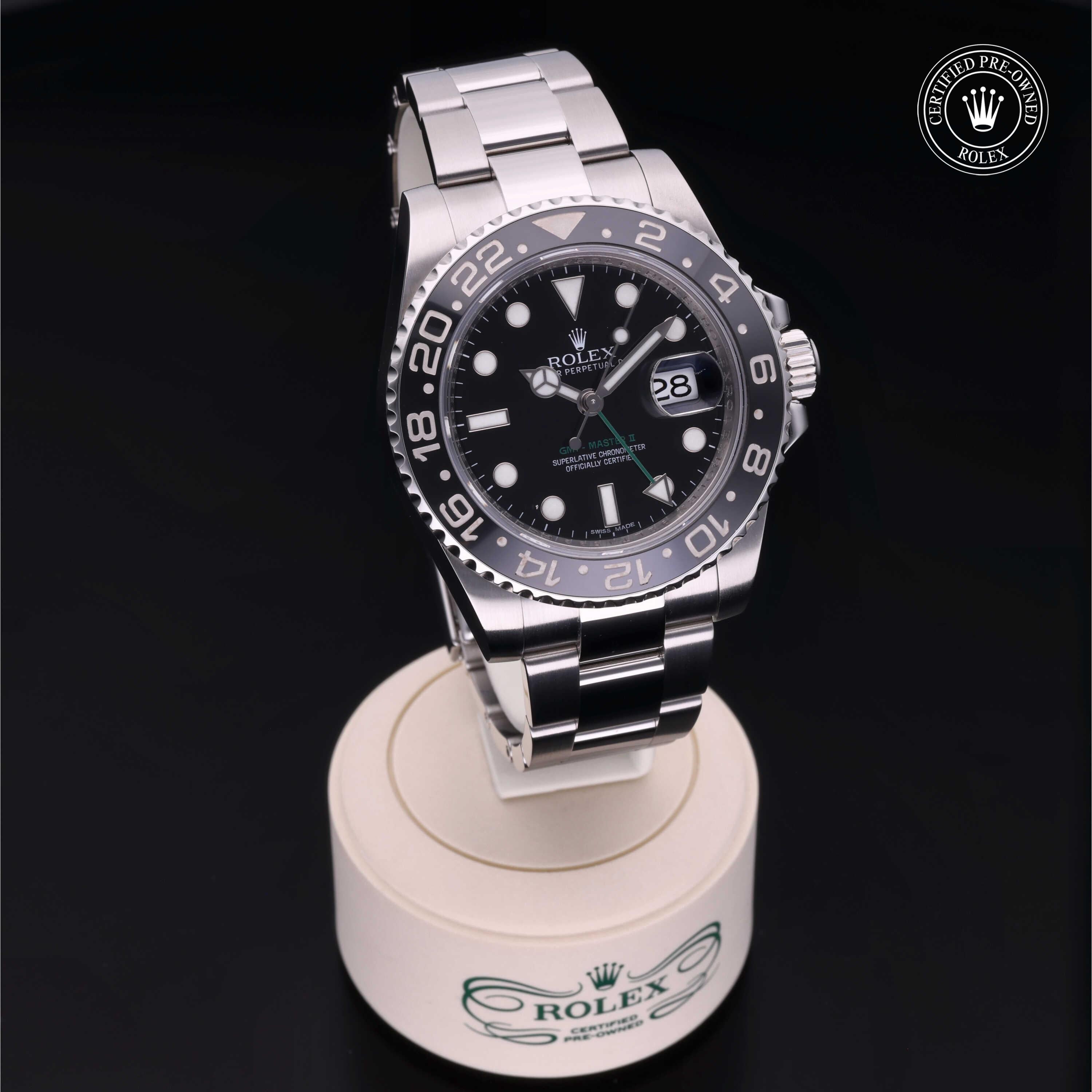 Rolex Certified Pre-Owned GMT Master II 40mm 116710LN 92LT1598 - 360° view