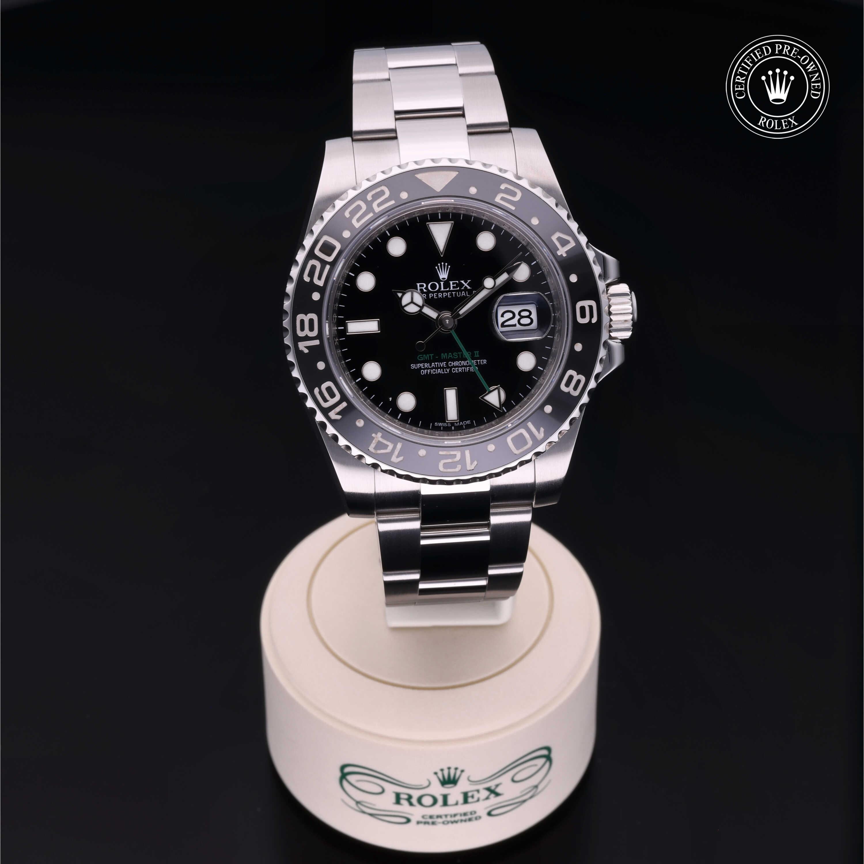 Rolex Certified Pre-Owned GMT Master II 40mm 116710LN 92LT1598 - 360° view