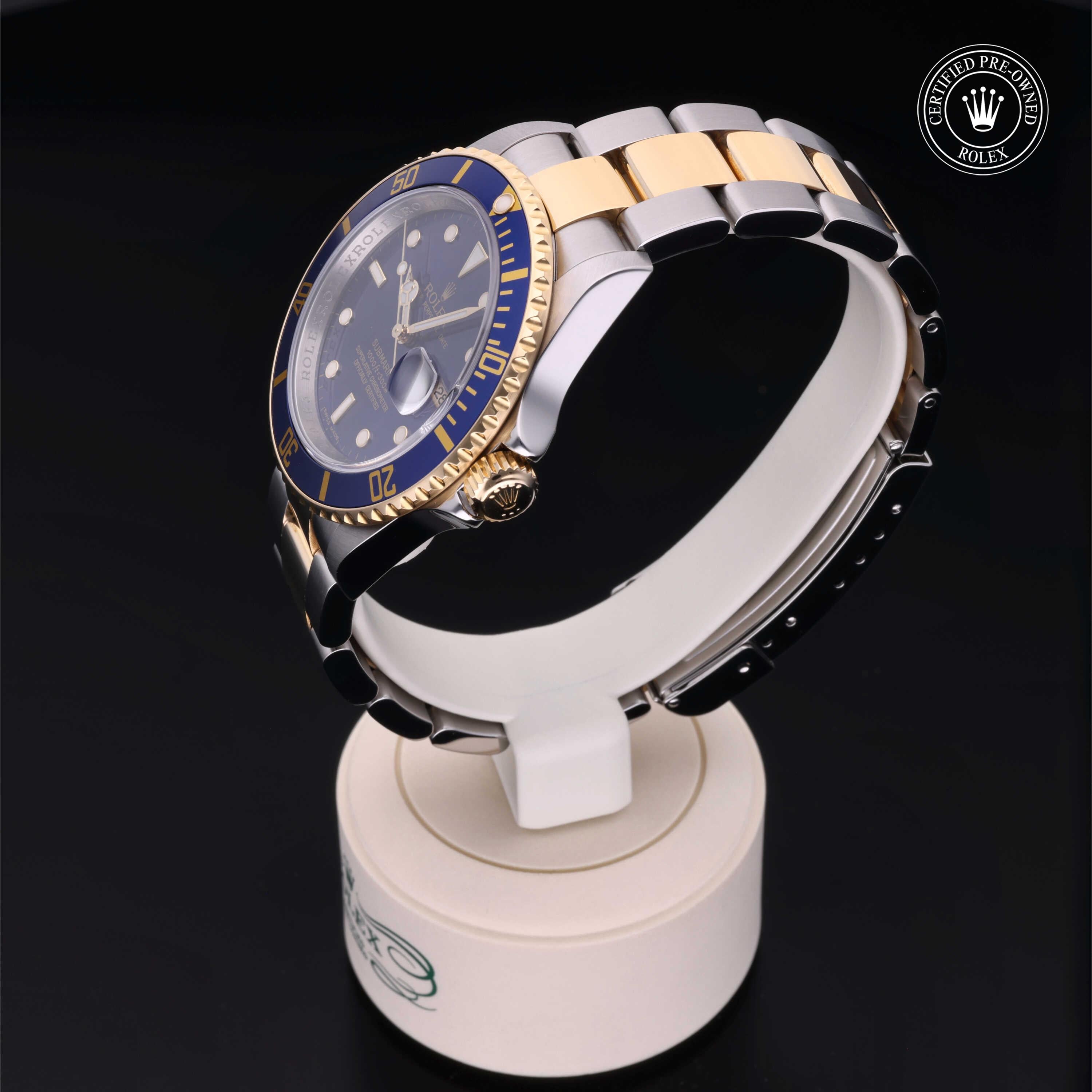Rolex Certified Pre-Owned Submariner Date 40mm 16613 M289163 - 360° view