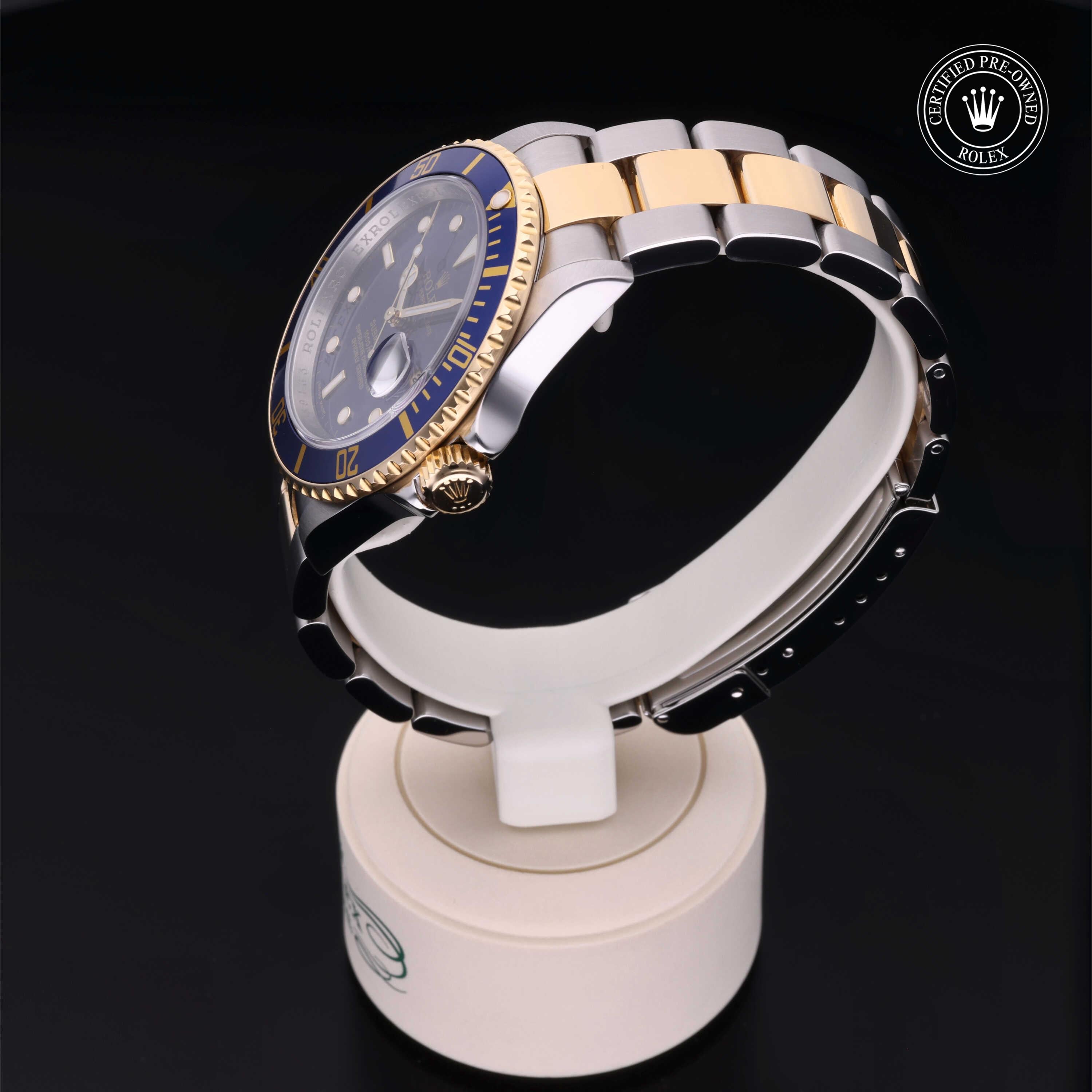 Rolex Certified Pre-Owned Submariner Date 40mm 16613 M289163 - 360° view