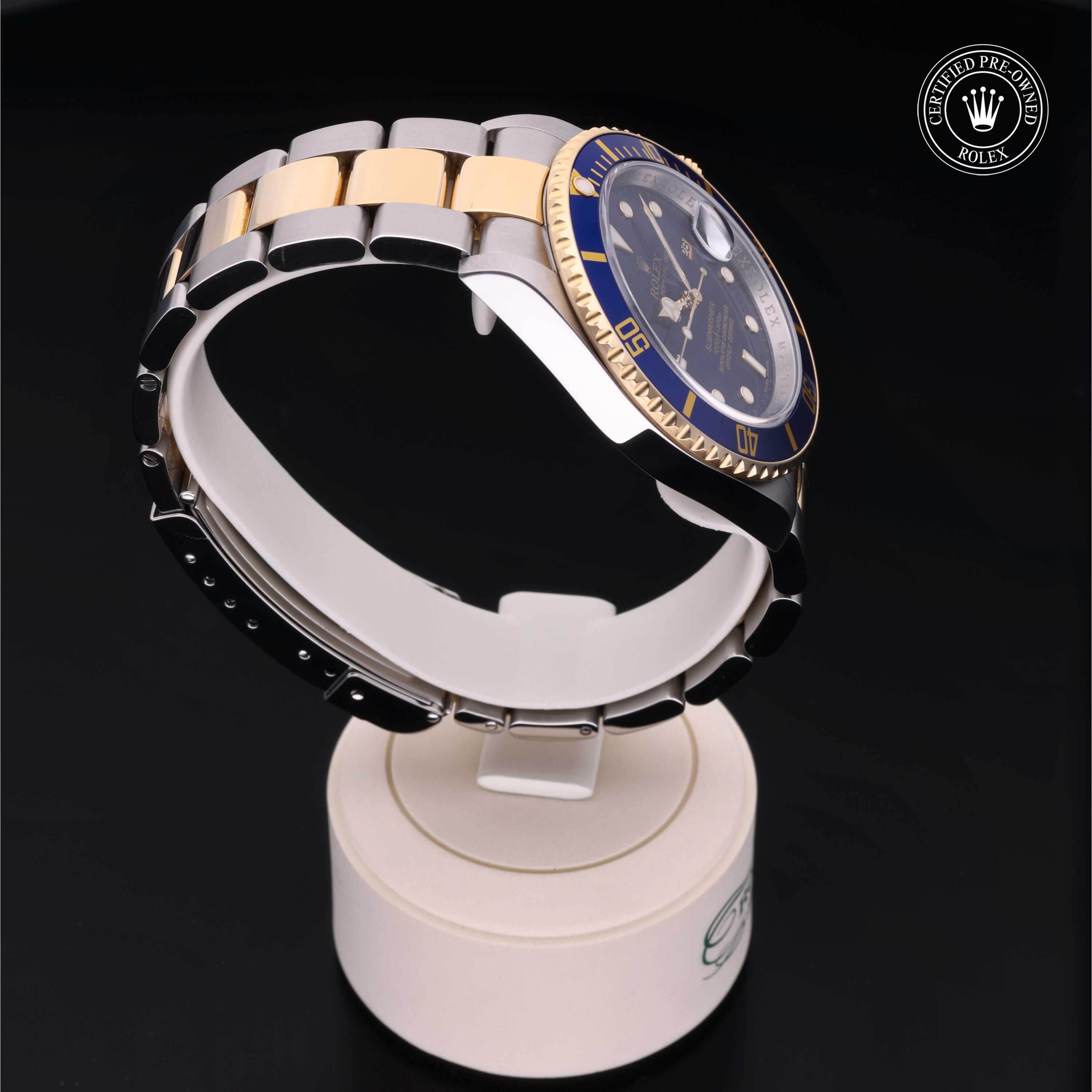 Rolex Certified Pre-Owned Submariner Date 40mm 16613 M289163 - 360° view