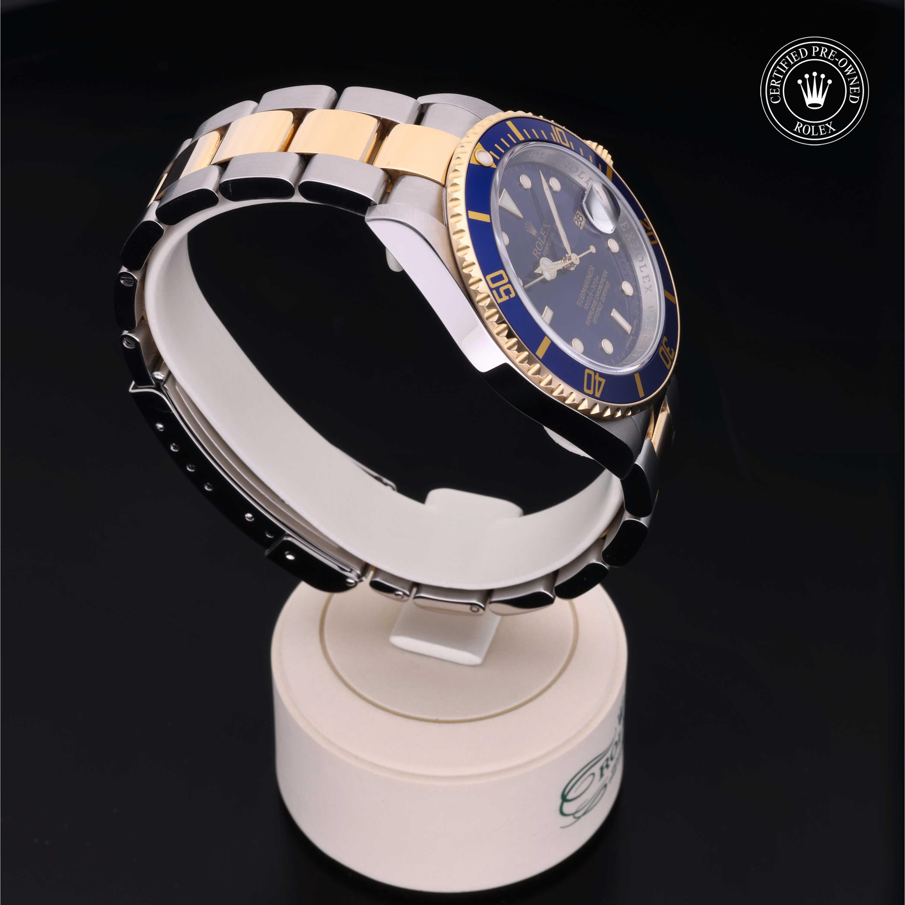 Rolex Certified Pre-Owned Submariner Date 40mm 16613 M289163 - 360° view