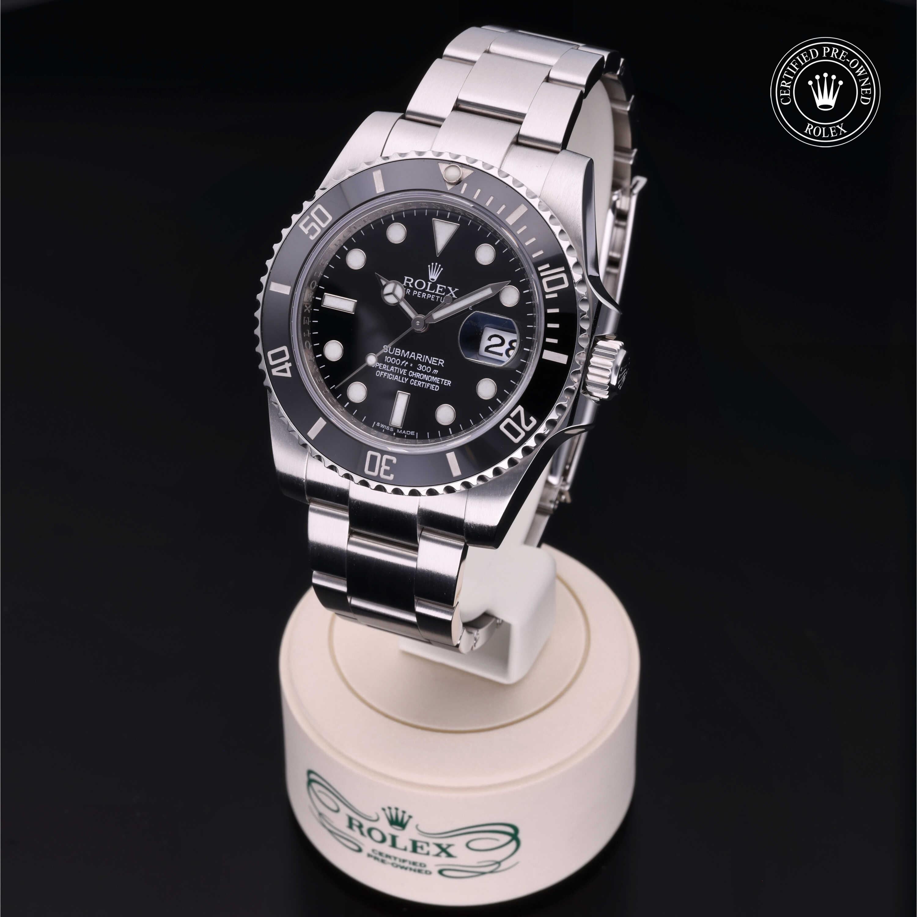 Rolex Certified Pre-Owned Submariner Date 40mm 116610LN P7728564 - 360° view